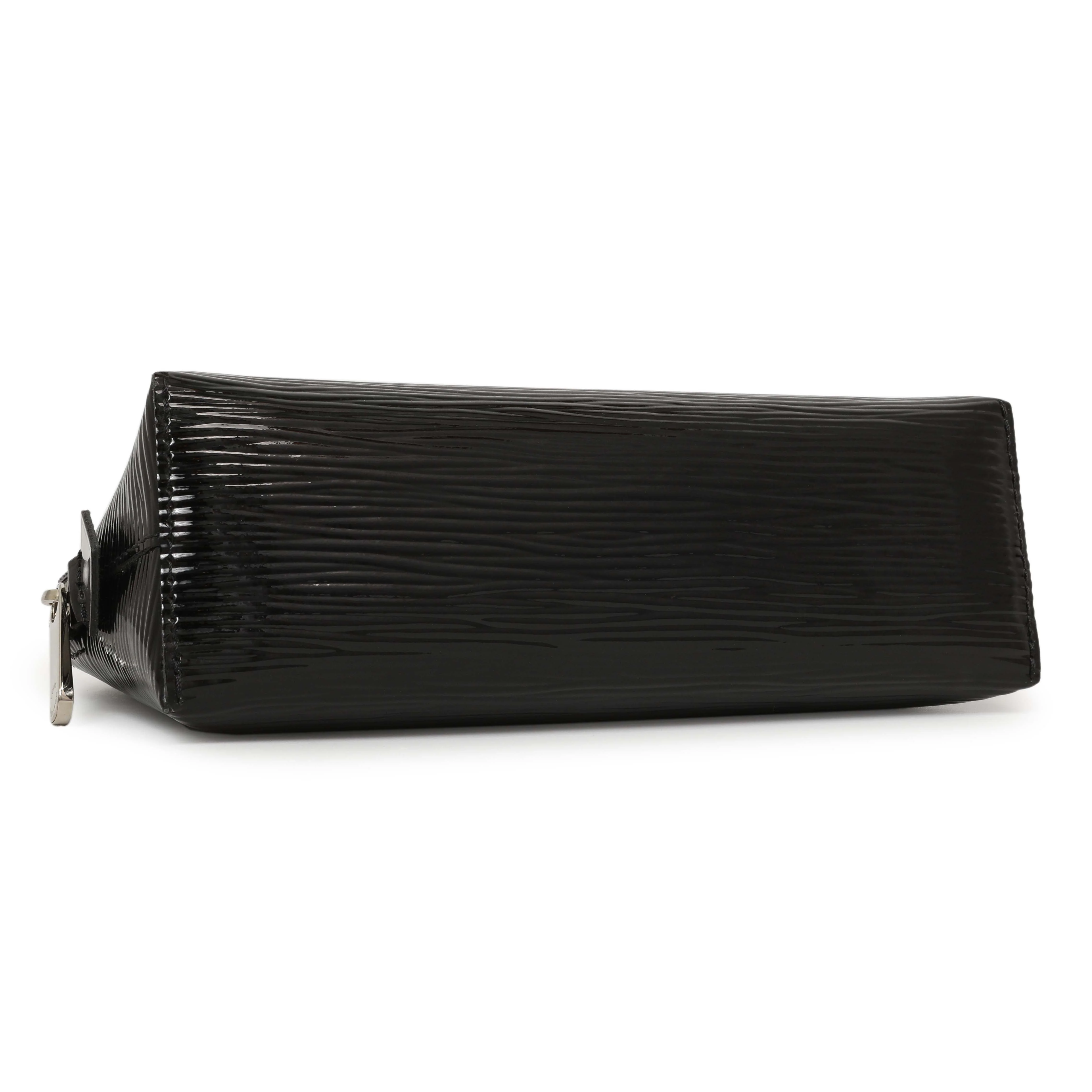 Louis Vuitton Black Electric Epi Cosmetic Pouch - Image 3