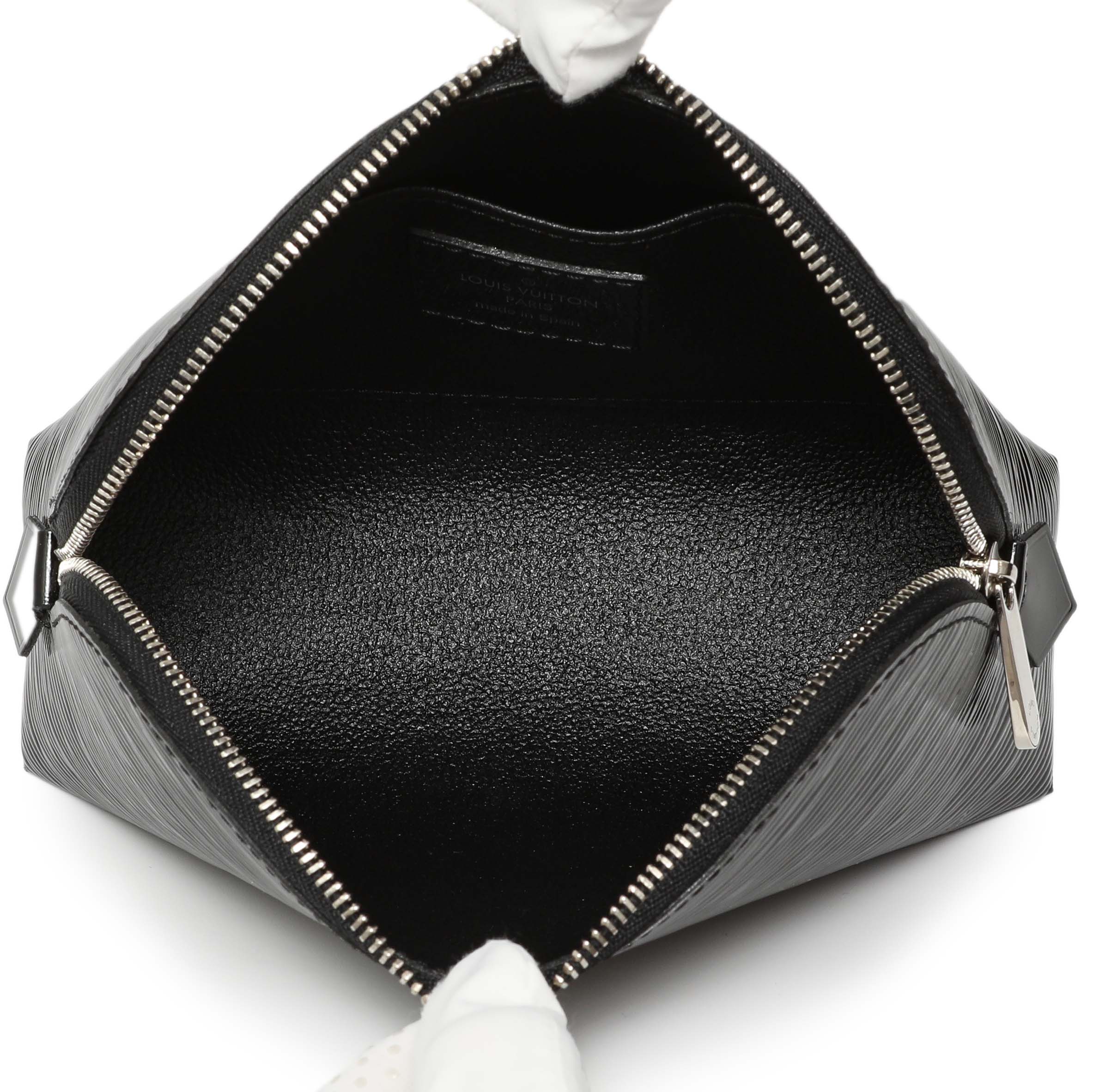 Louis Vuitton Black Electric Epi Cosmetic Pouch - Image 4