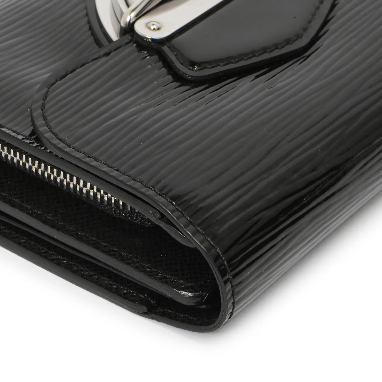 Louis Vuitton Black Electric Epi Joey Wallet - Image 6