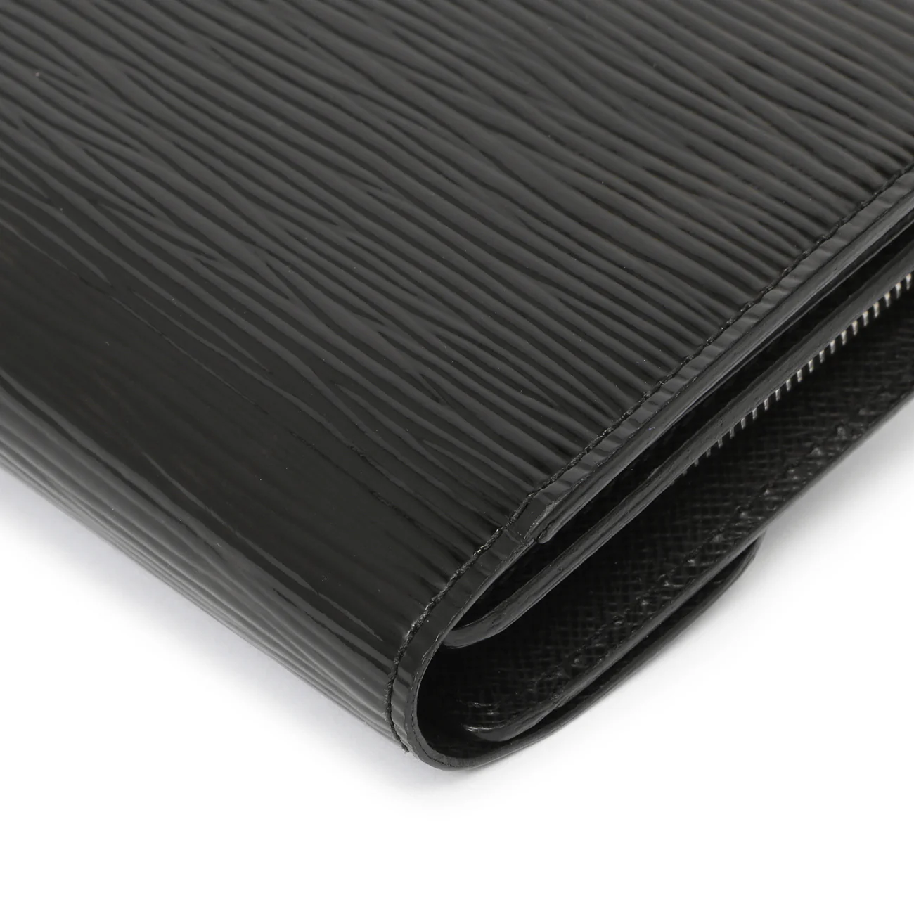 Louis Vuitton Black Electric Epi Joey Wallet - Image 8
