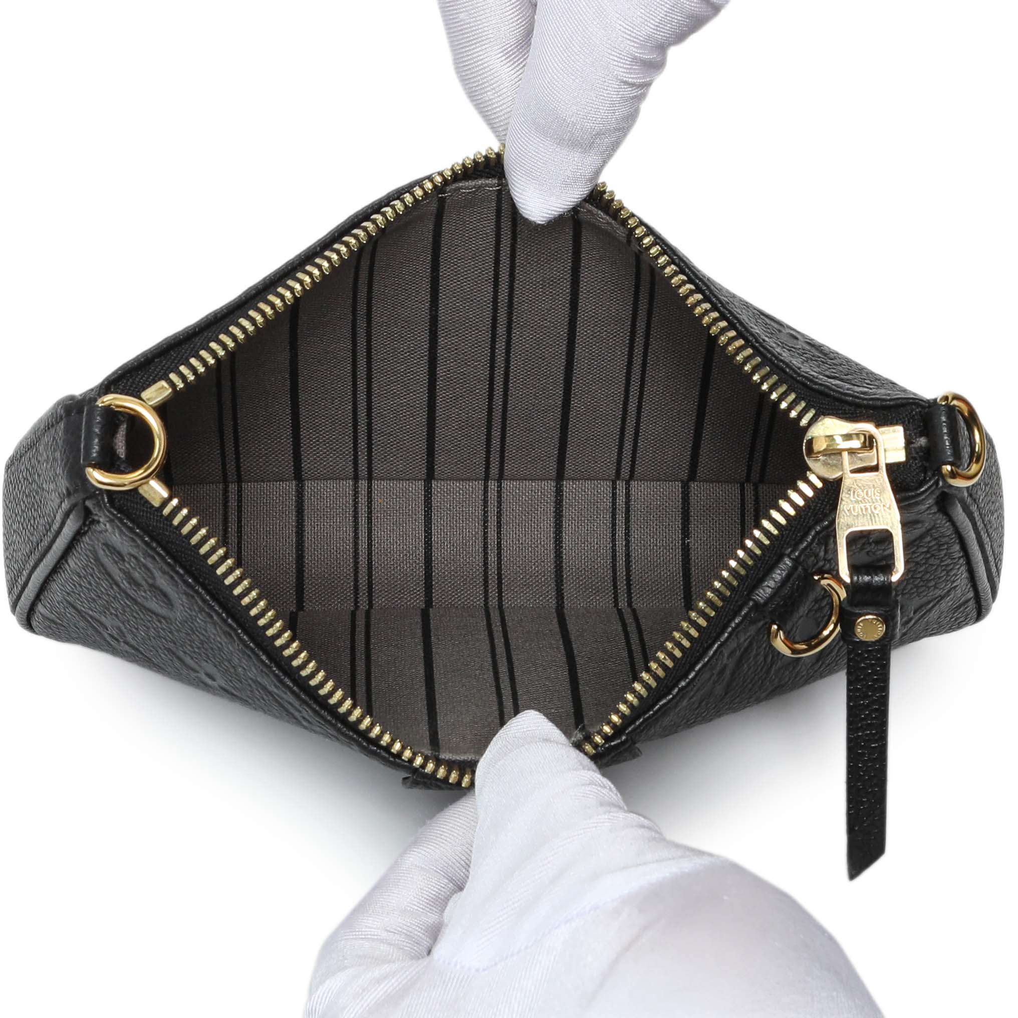 Louis Vuitton Black Empreinte Easy Pouch On Strap - Image 4