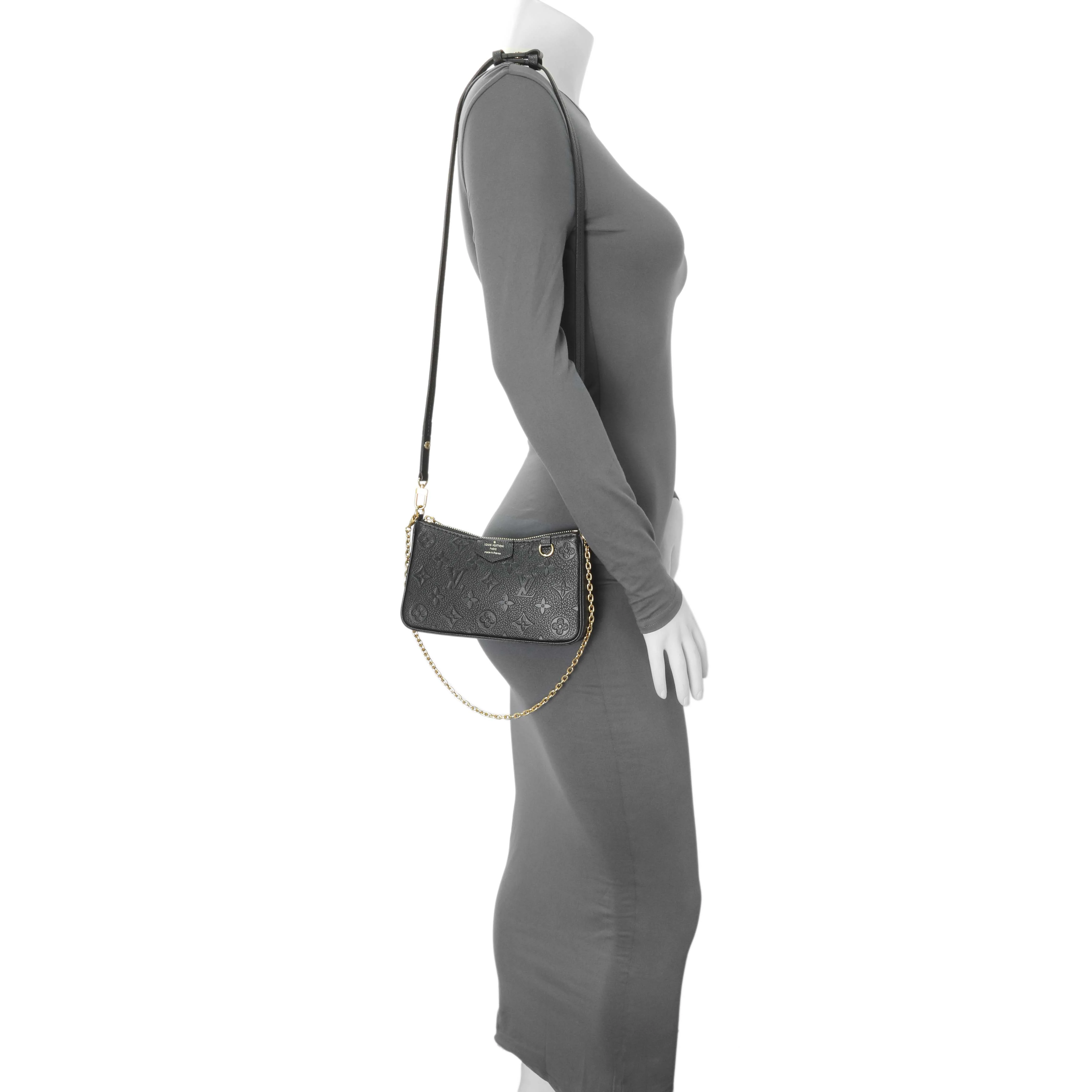 Louis Vuitton Black Empreinte Easy Pouch On Strap - Image 6