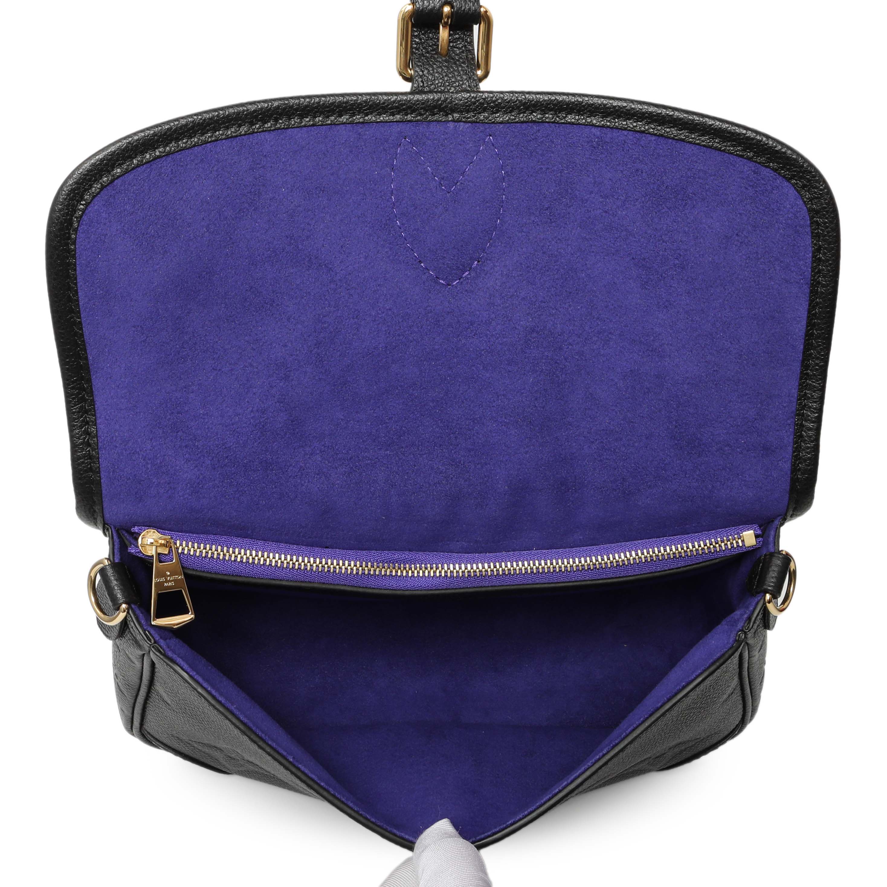 Louis Vuitton Black Empreinte Monogram Giant Diane - Image 4