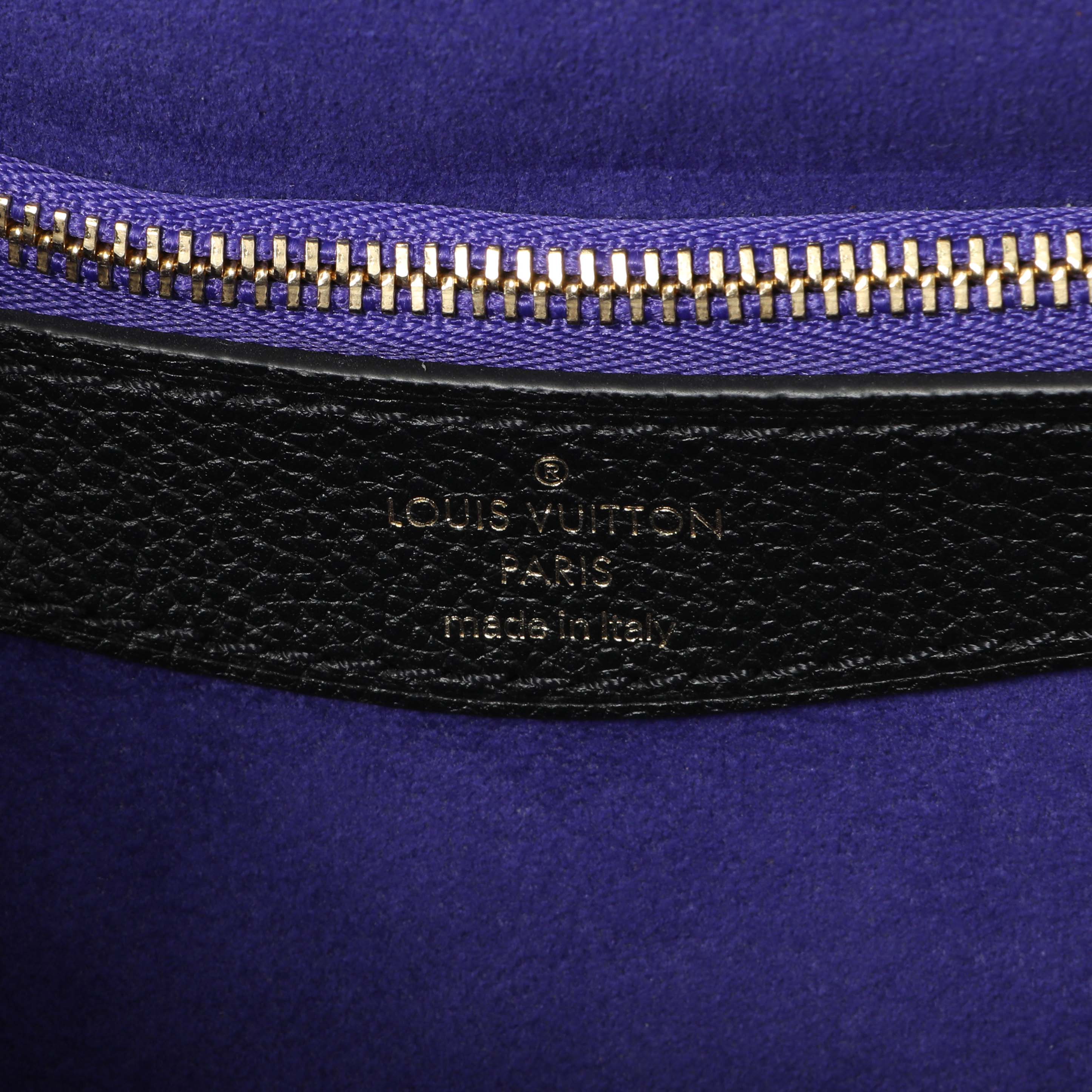 Louis Vuitton Black Empreinte Monogram Giant Diane - Image 5
