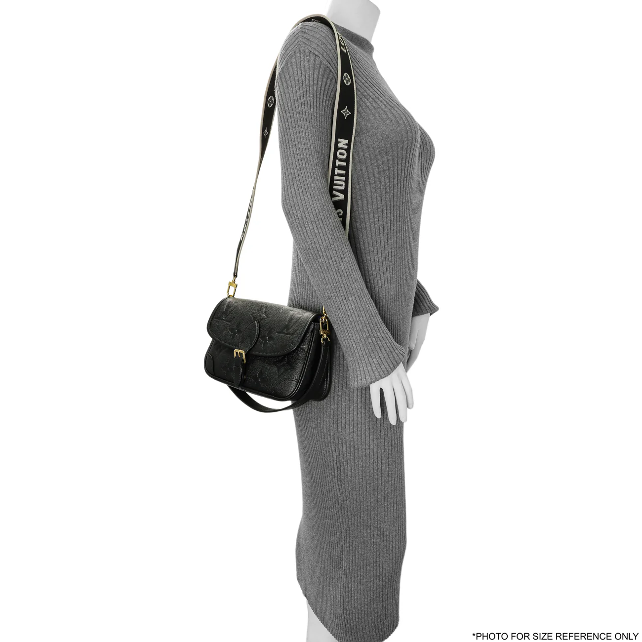 Louis Vuitton Black Empreinte Monogram Giant Diane - Image 6