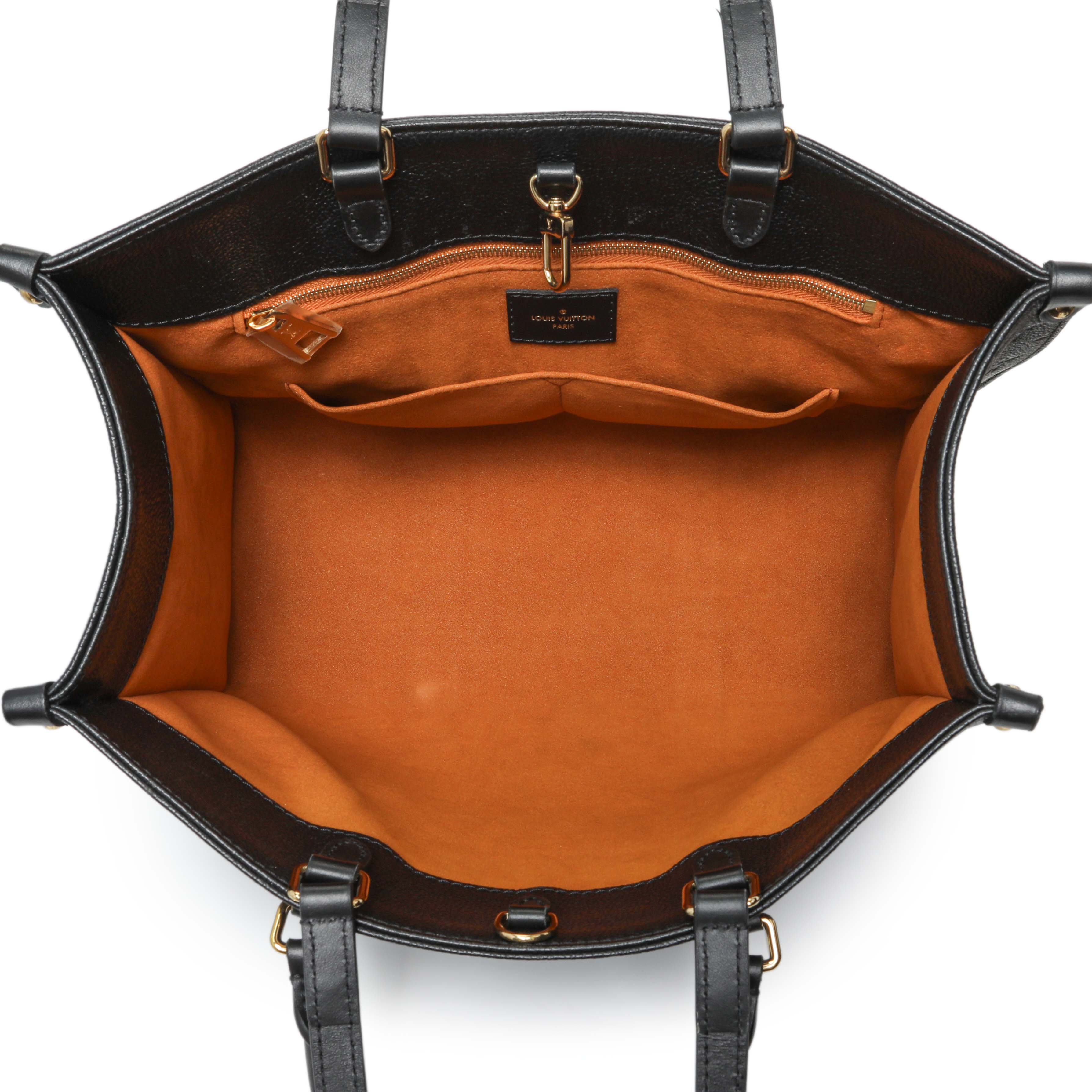 Louis Vuitton Black Empreinte Monogram Giant OnTheGo MM - Image 8