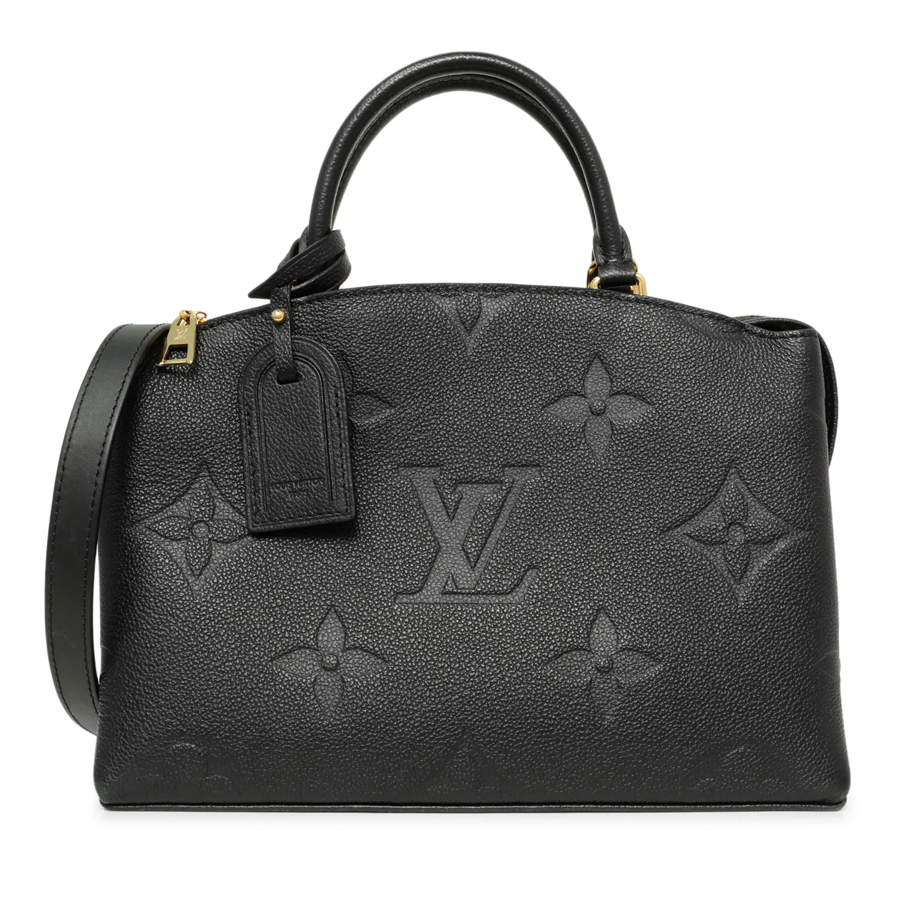 Louis Vuitton Black Empreinte Monogram Giant Petit Palais