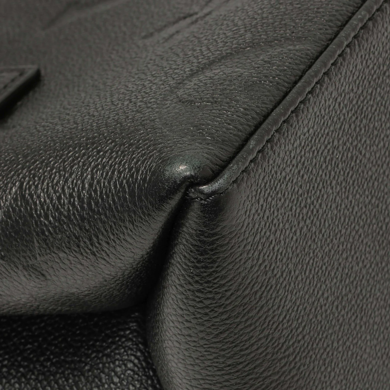 Louis Vuitton Black Empreinte Monogram Giant Petit Palais - Image 4