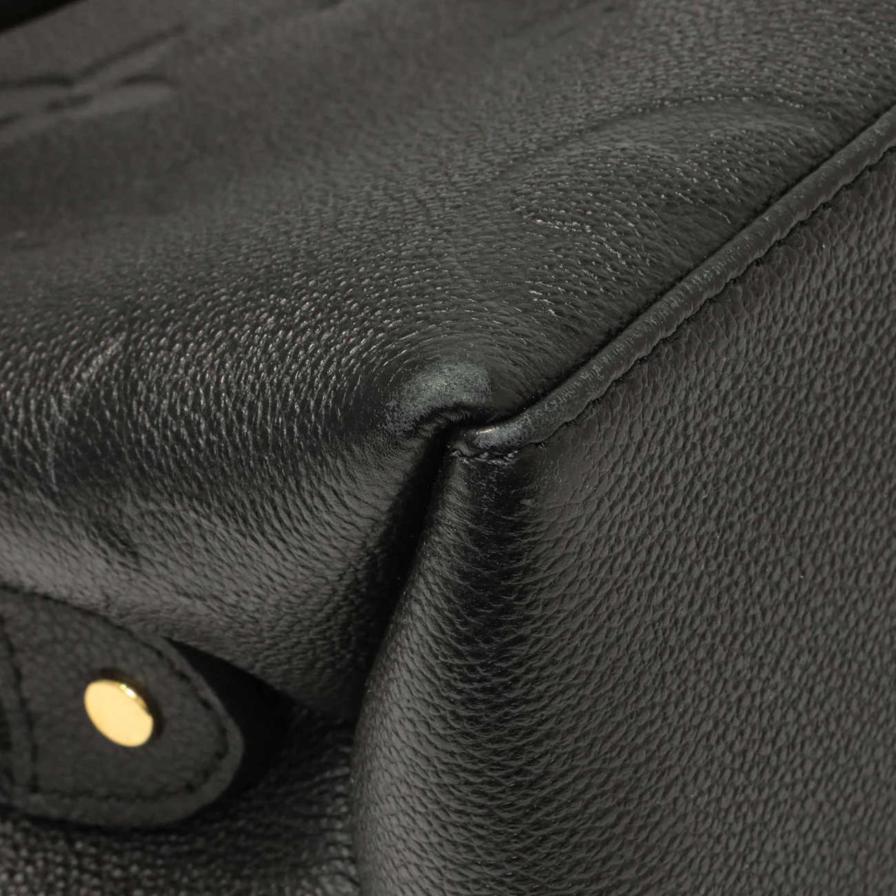 Louis Vuitton Black Empreinte Monogram Giant Petit Palais - Image 6
