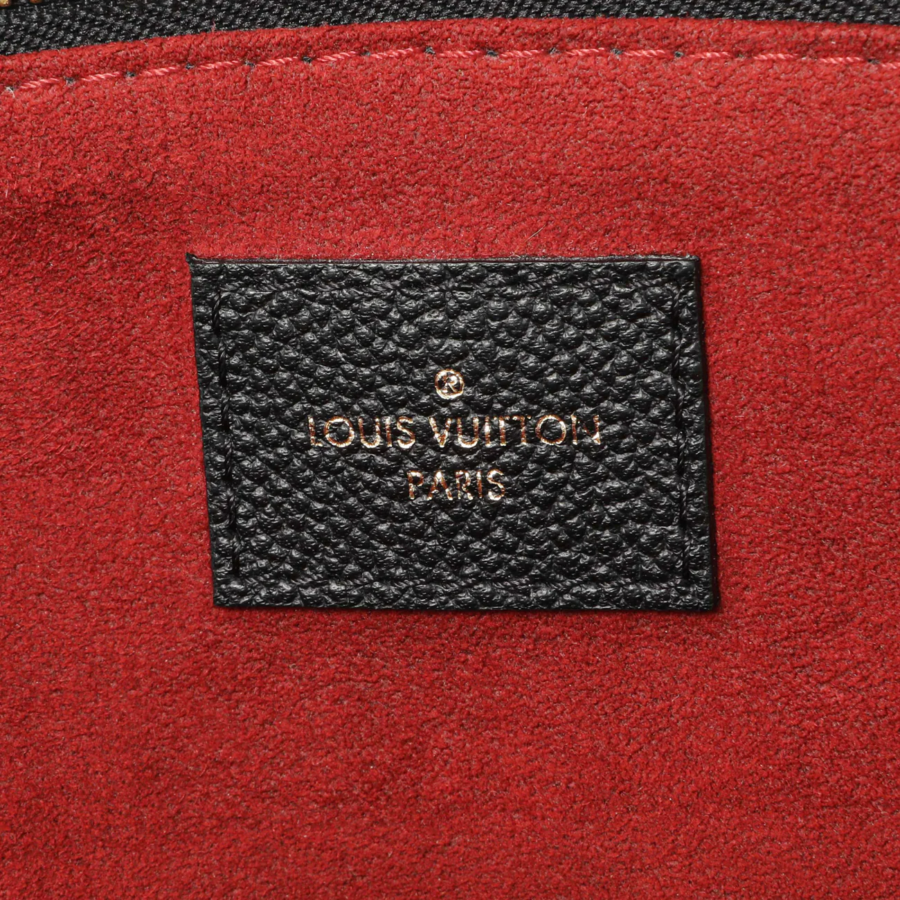 Louis Vuitton Black Empreinte Monogram Giant Petit Palais - Image 9