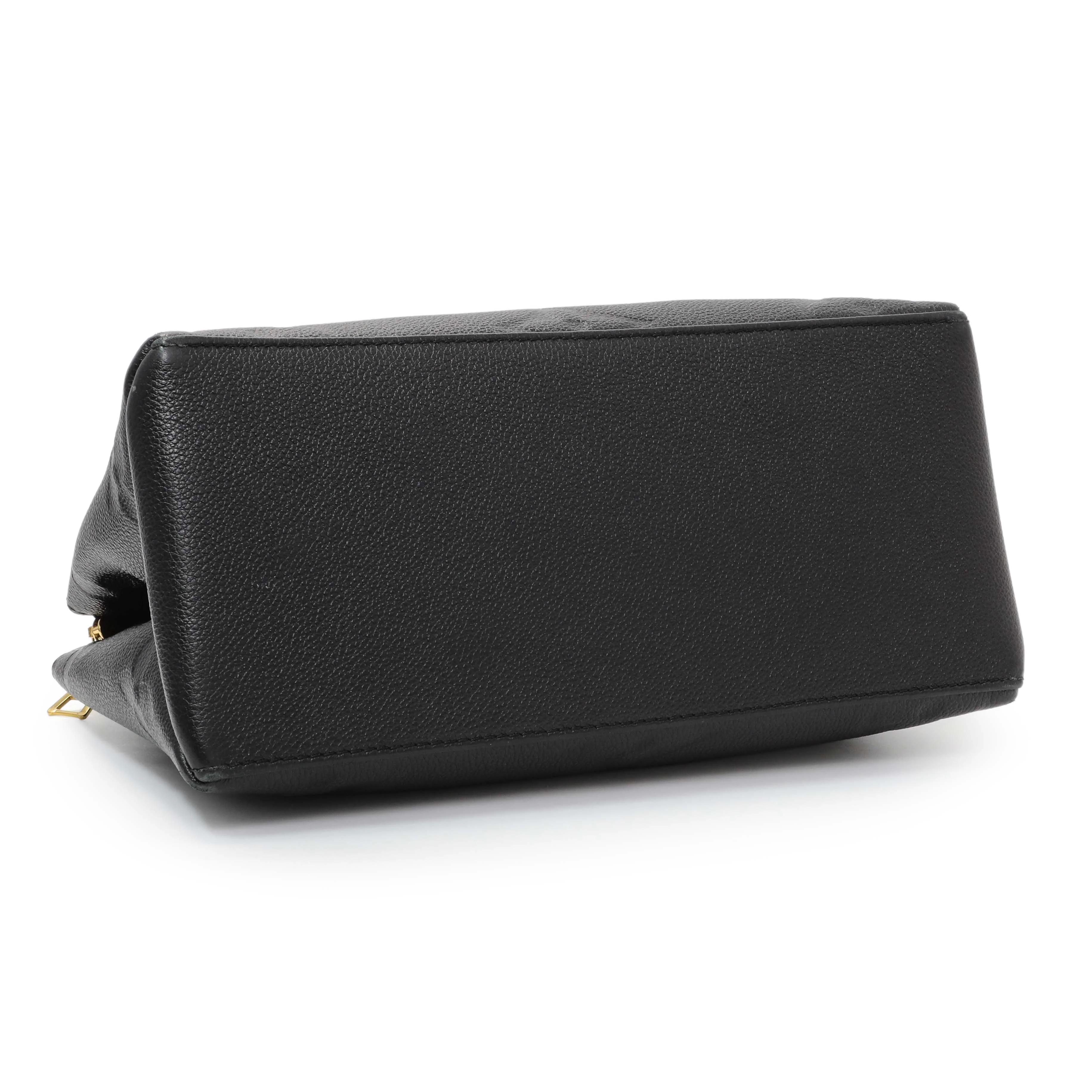 Louis Vuitton Black Empreinte Monogram Giant Petit Palais - Image 3