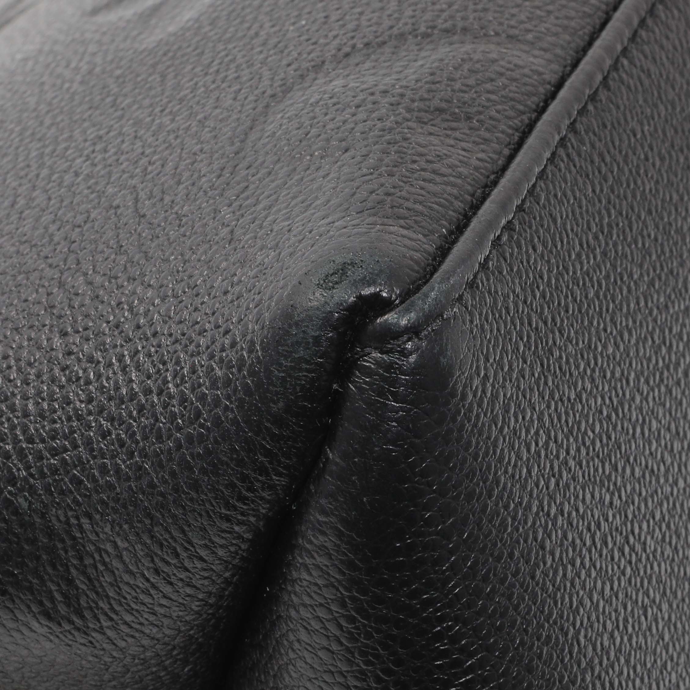 Louis Vuitton Black Empreinte Monogram Giant Petit Palais - Image 6