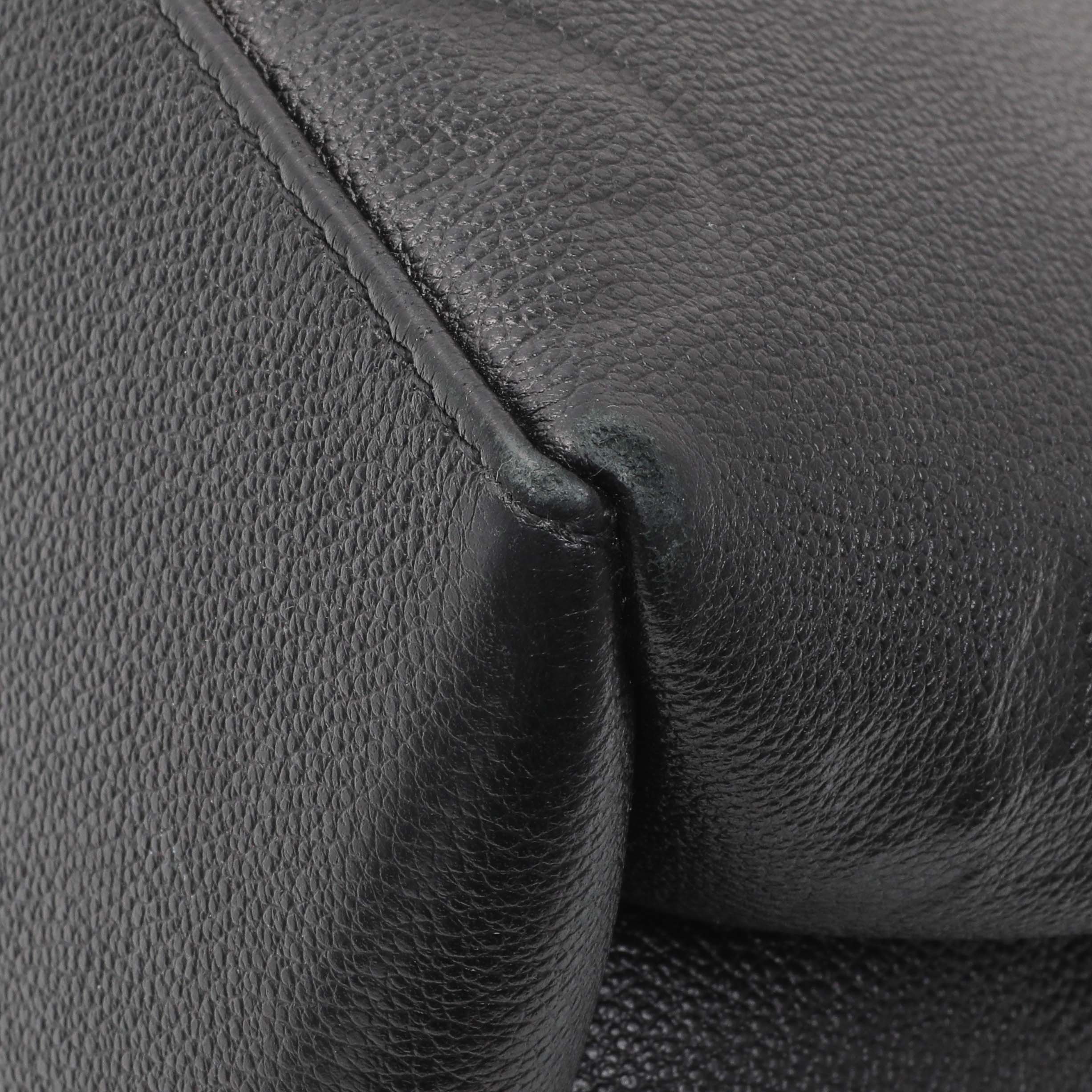 Louis Vuitton Black Empreinte Monogram Giant Petit Palais - Image 7