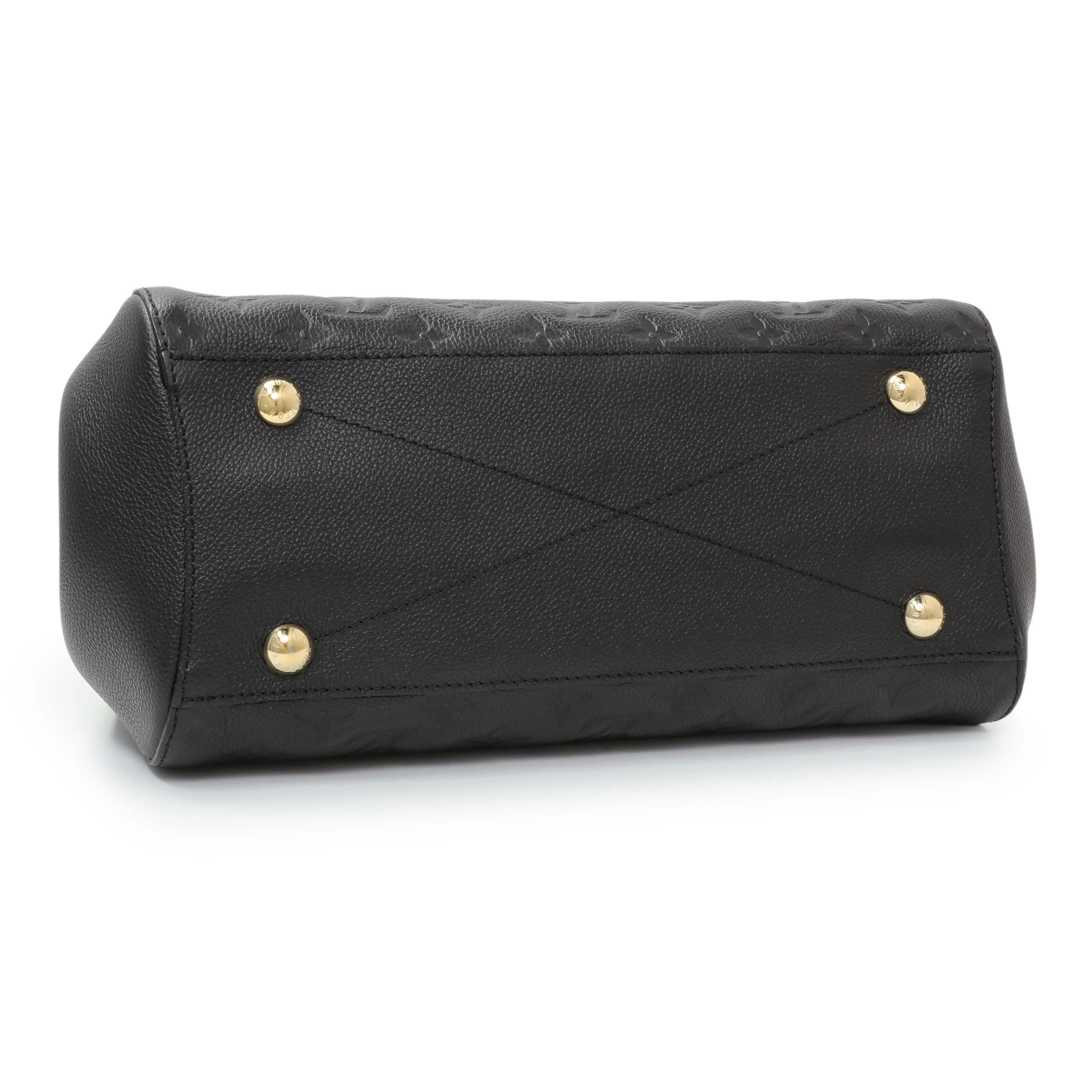 Louis Vuitton Black Empreinte Montaigne MM - Image 3