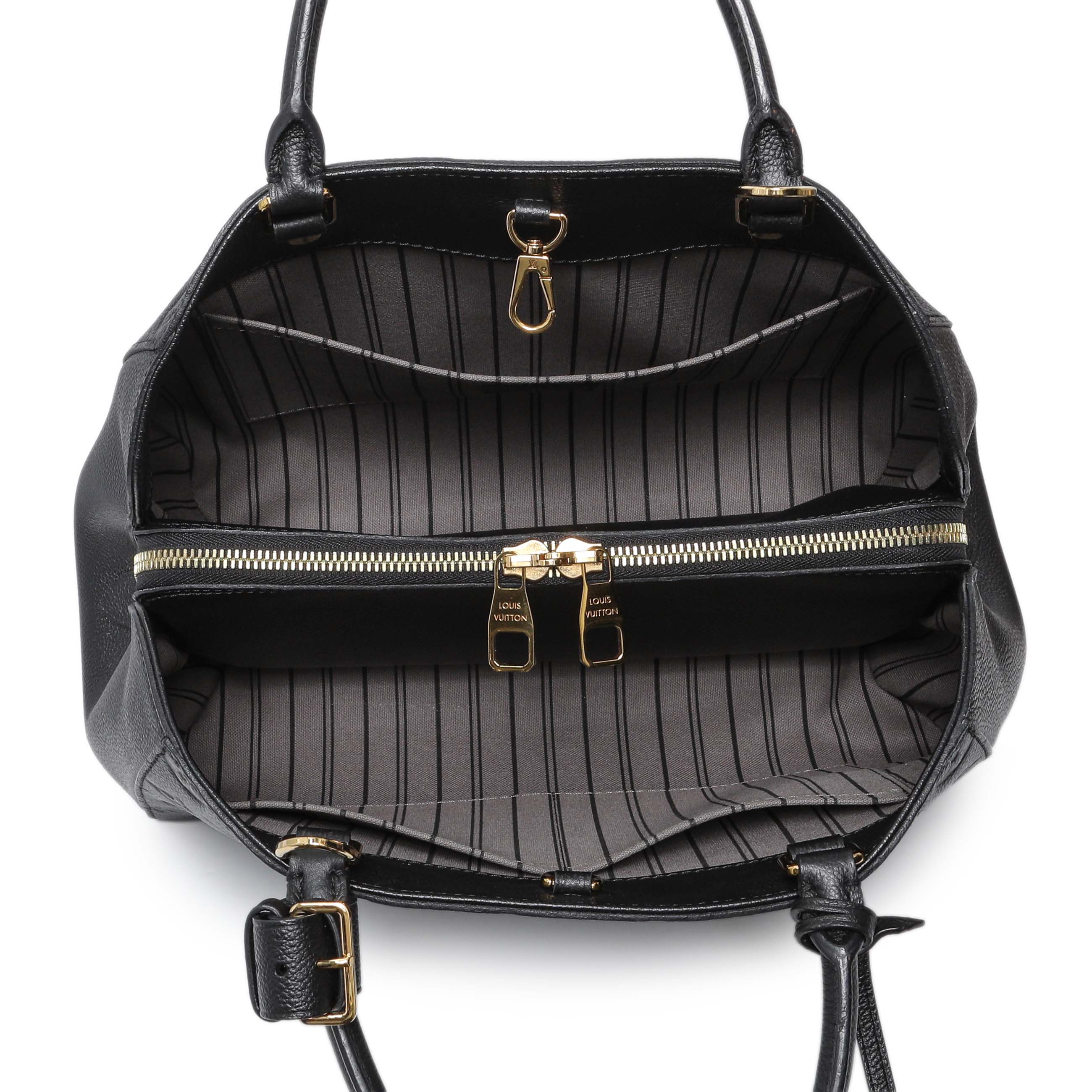 Louis Vuitton Black Empreinte Montaigne MM - Image 4