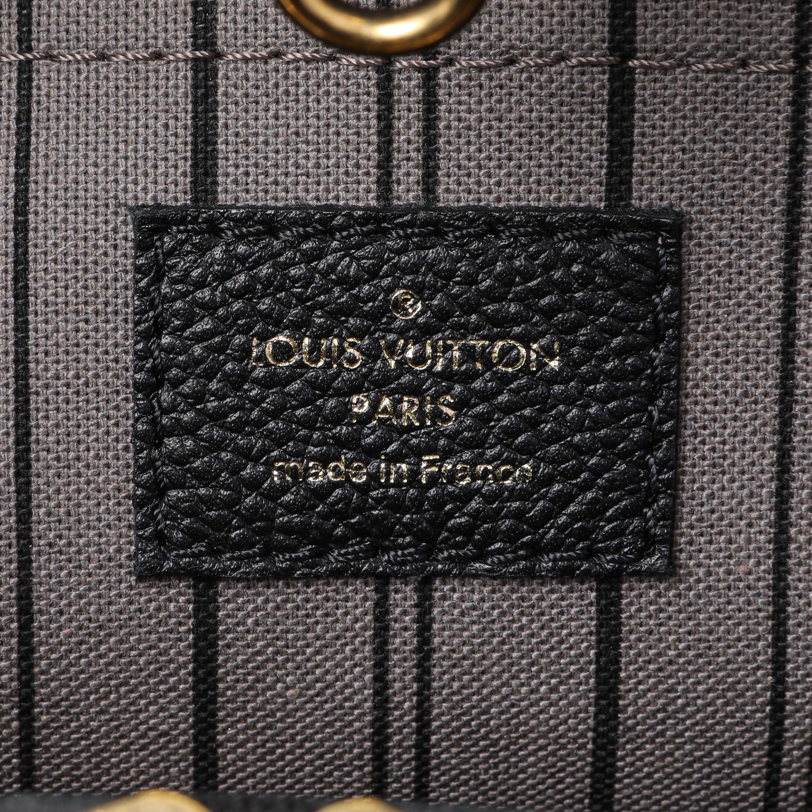 Louis Vuitton Black Empreinte Montaigne MM - Image 5