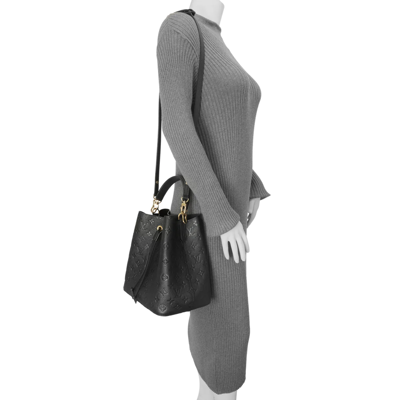 Louis Vuitton Black Empreinte NeoNoe MM - Image 7