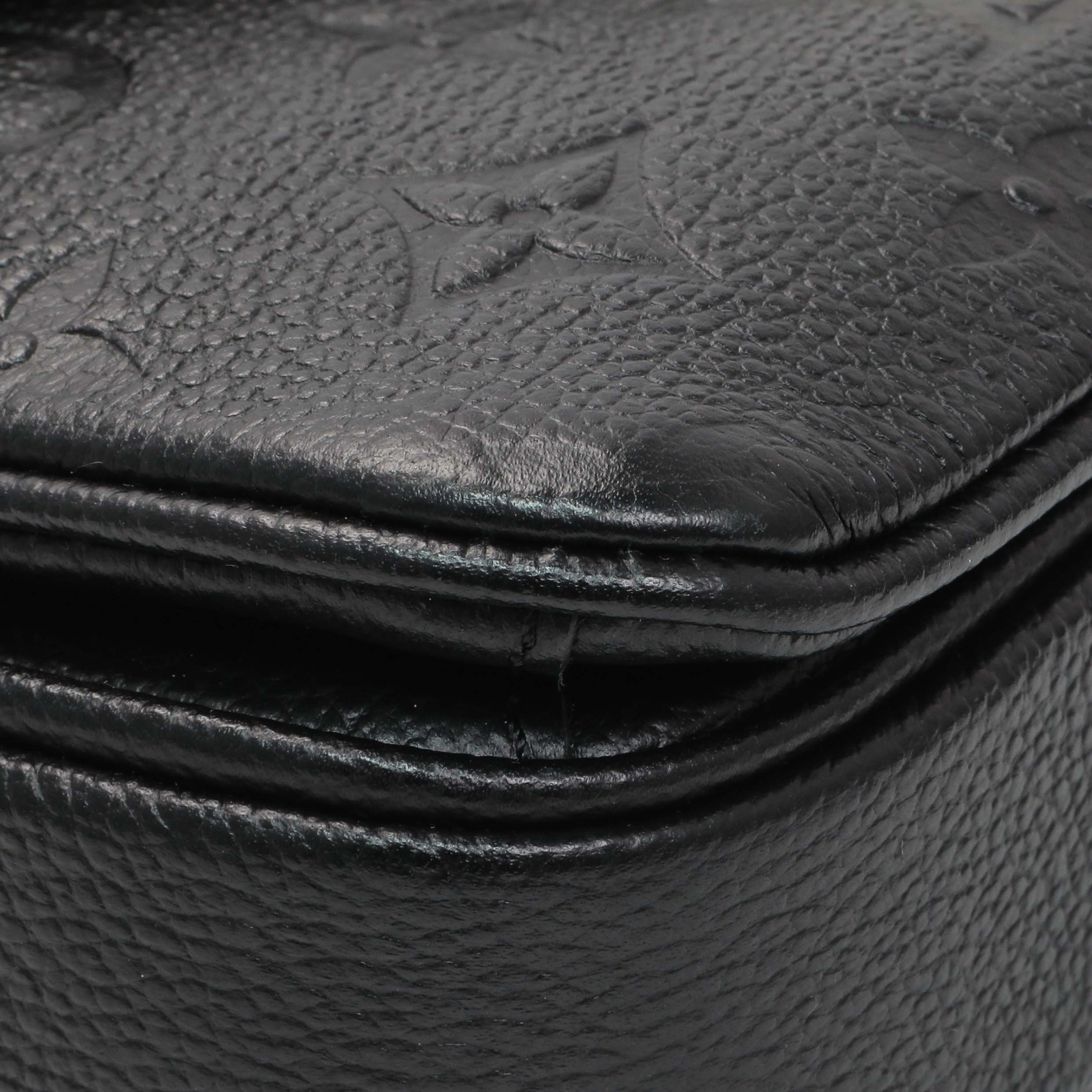 Louis Vuitton Black Empreinte Pochette Metis East West - Image 4