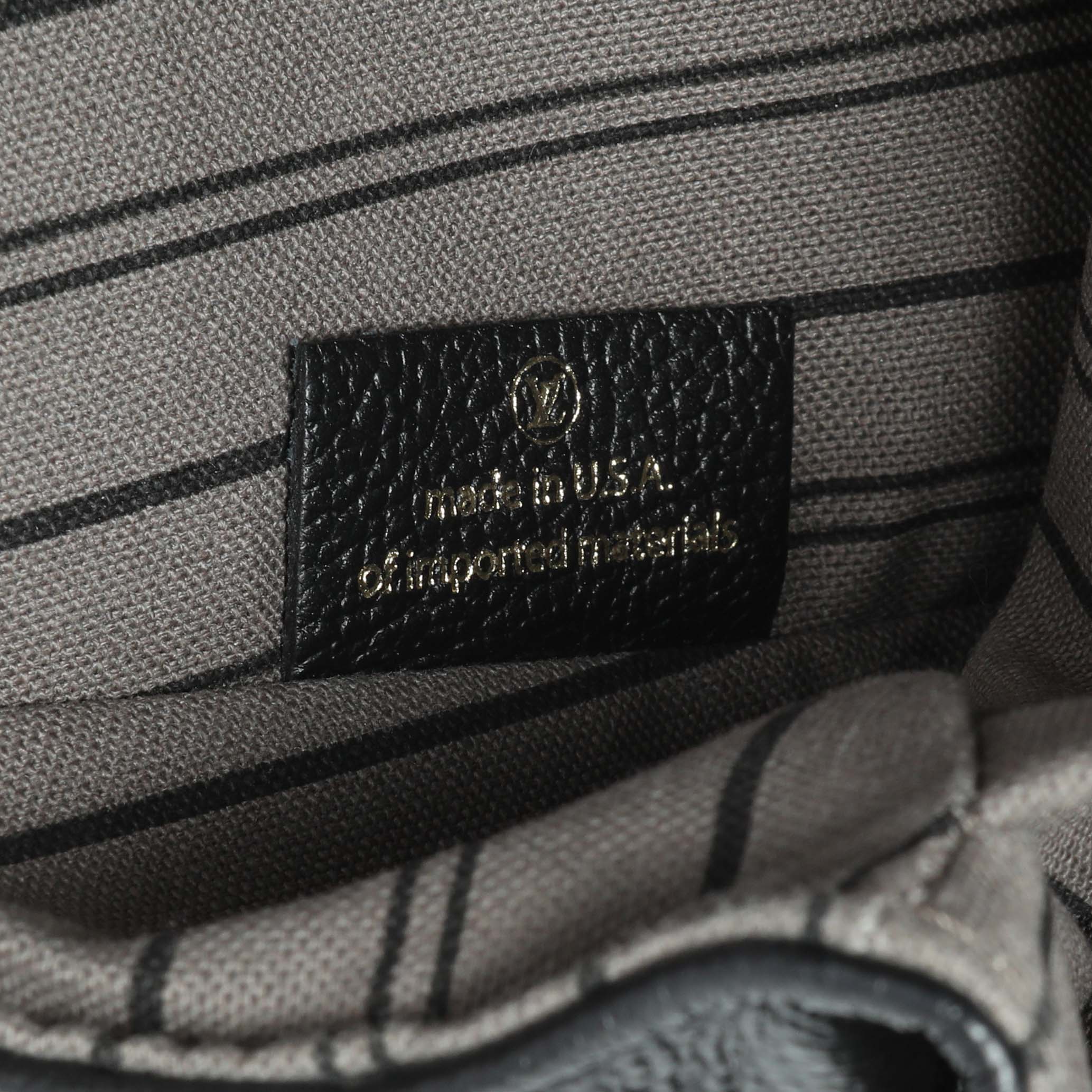 Louis Vuitton Black Empreinte Pochette Metis - Image 10