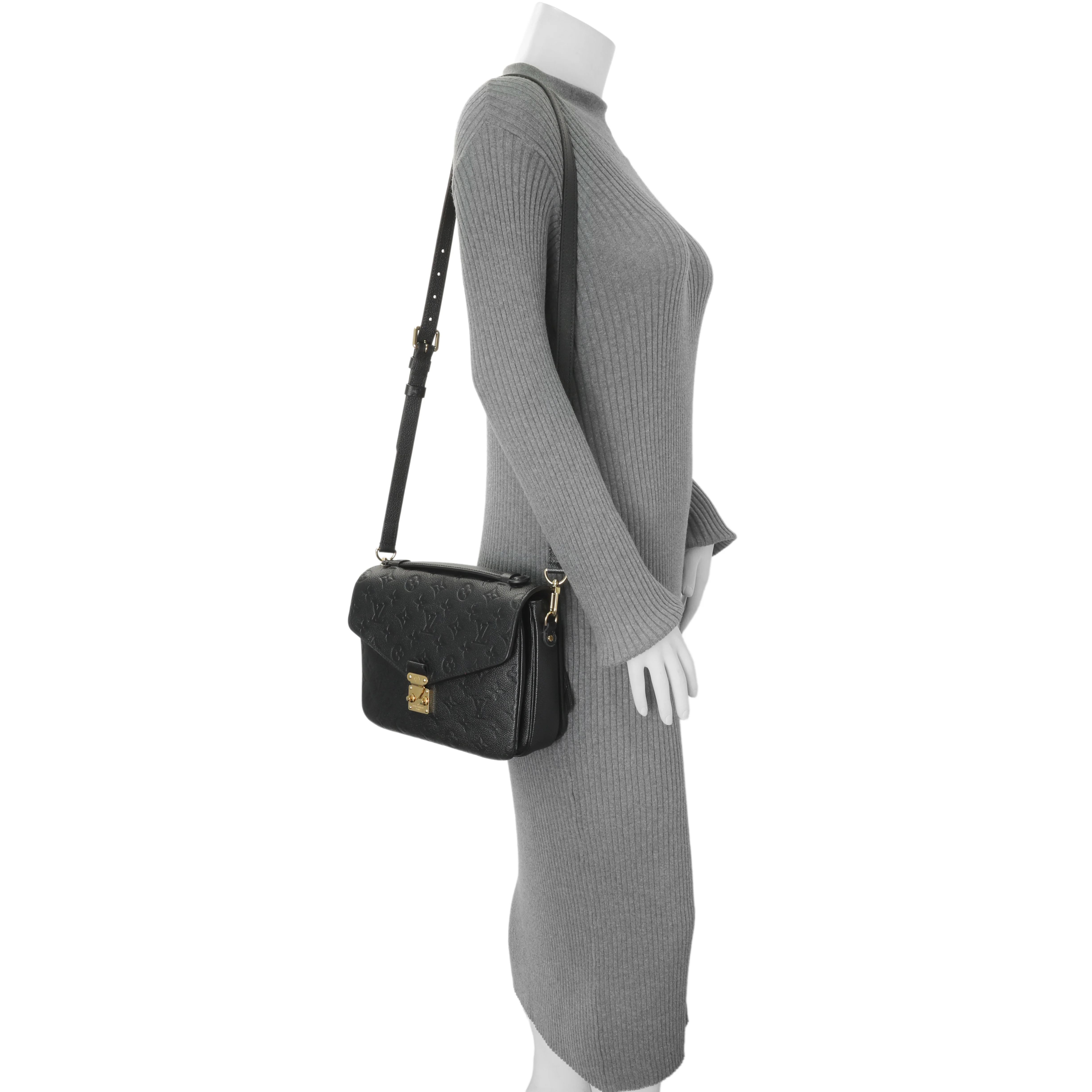Louis Vuitton Black Empreinte Pochette Metis - Image 12