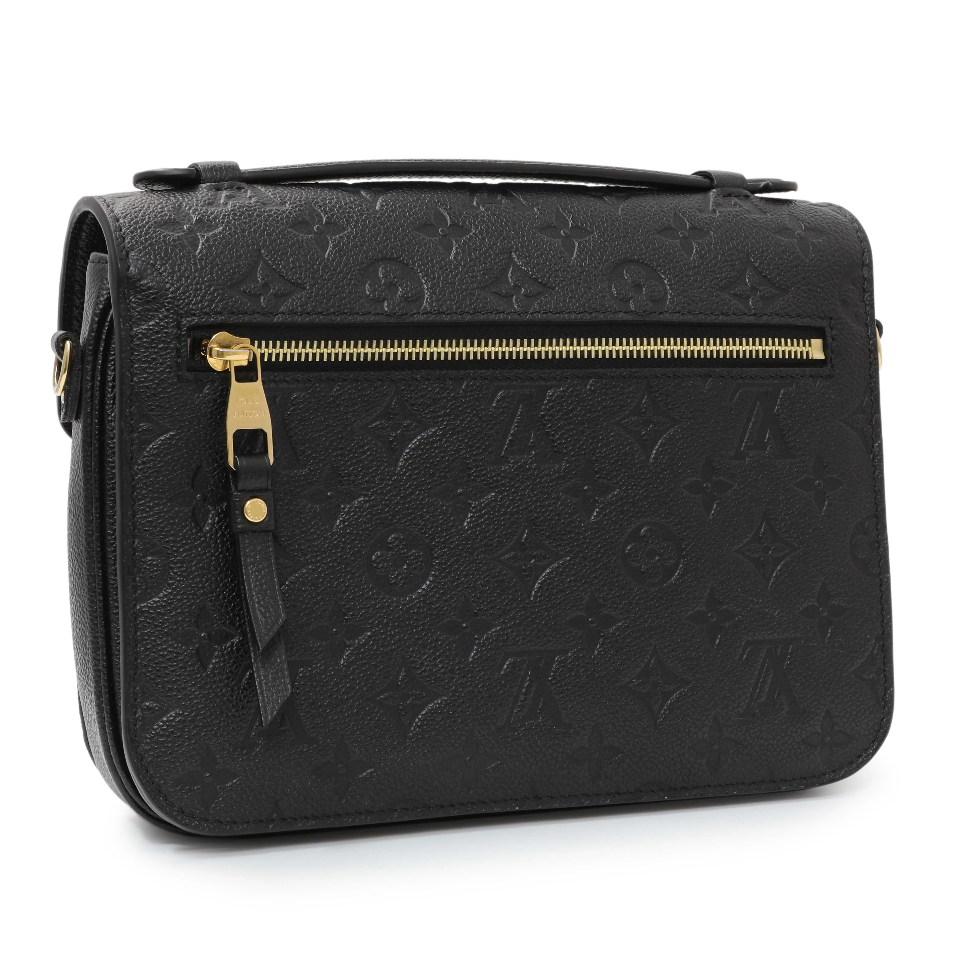 Louis Vuitton Black Empreinte Pochette Metis - Image 2