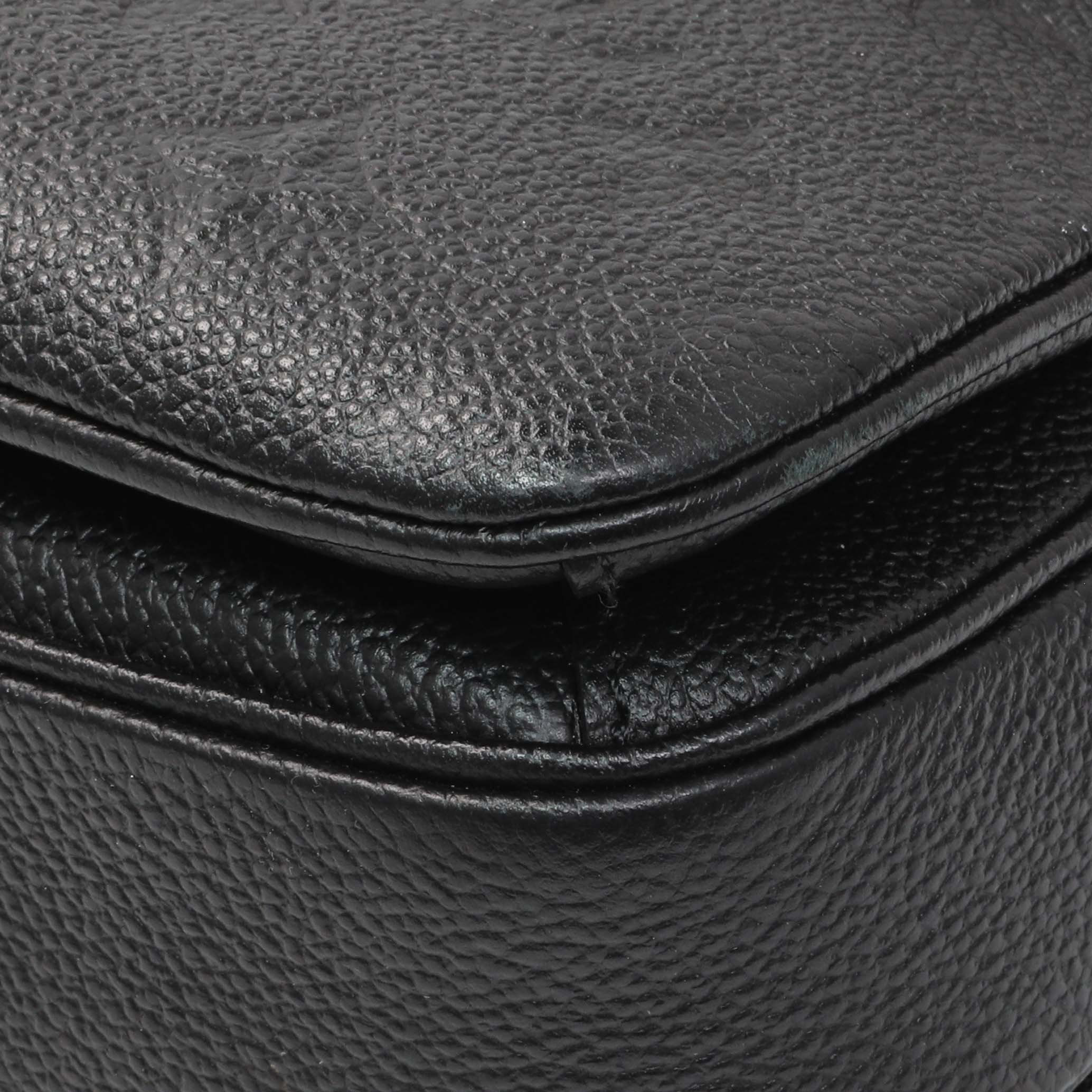 Louis Vuitton Black Empreinte Pochette Metis - Image 5