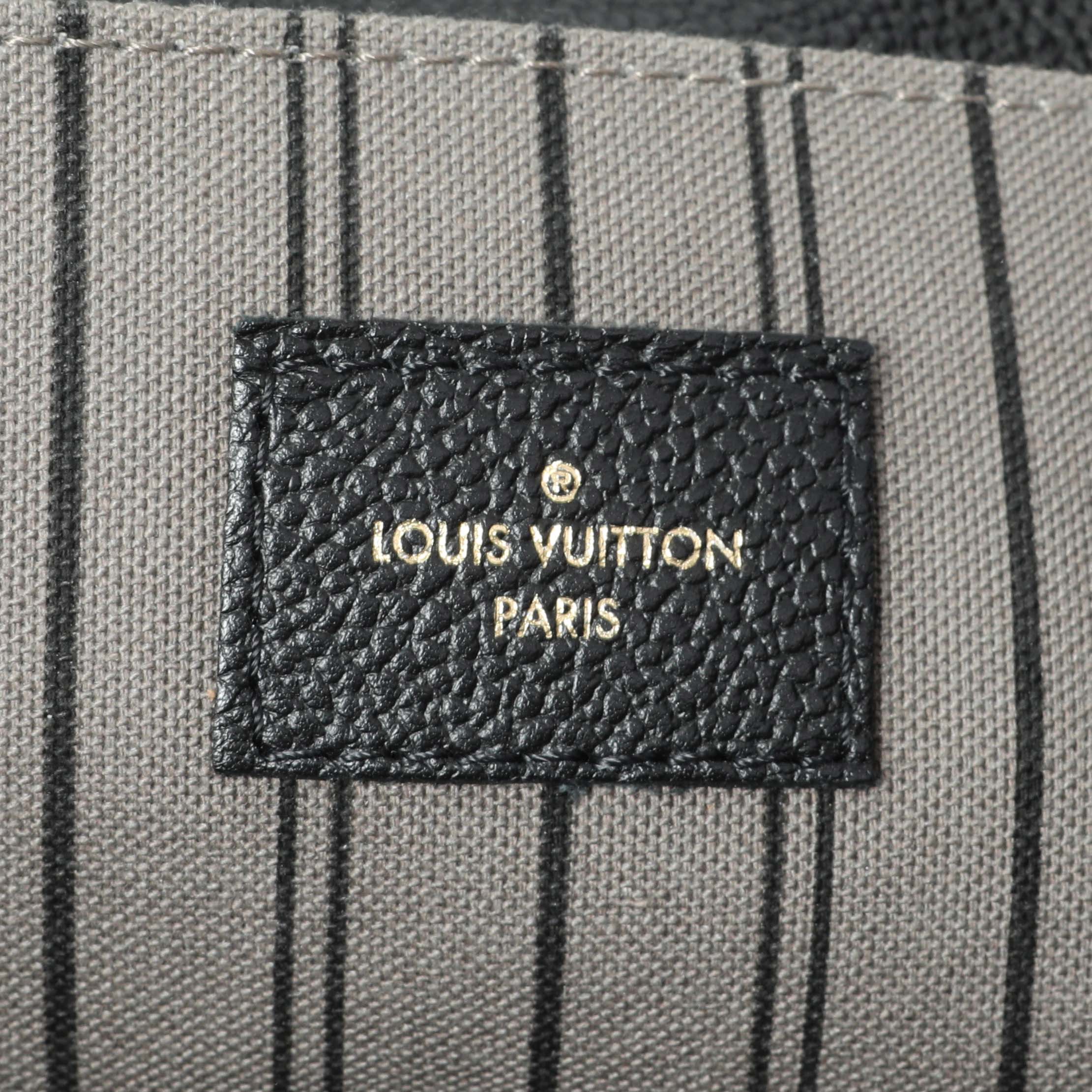 Louis Vuitton Black Empreinte Pochette Metis - Image 9