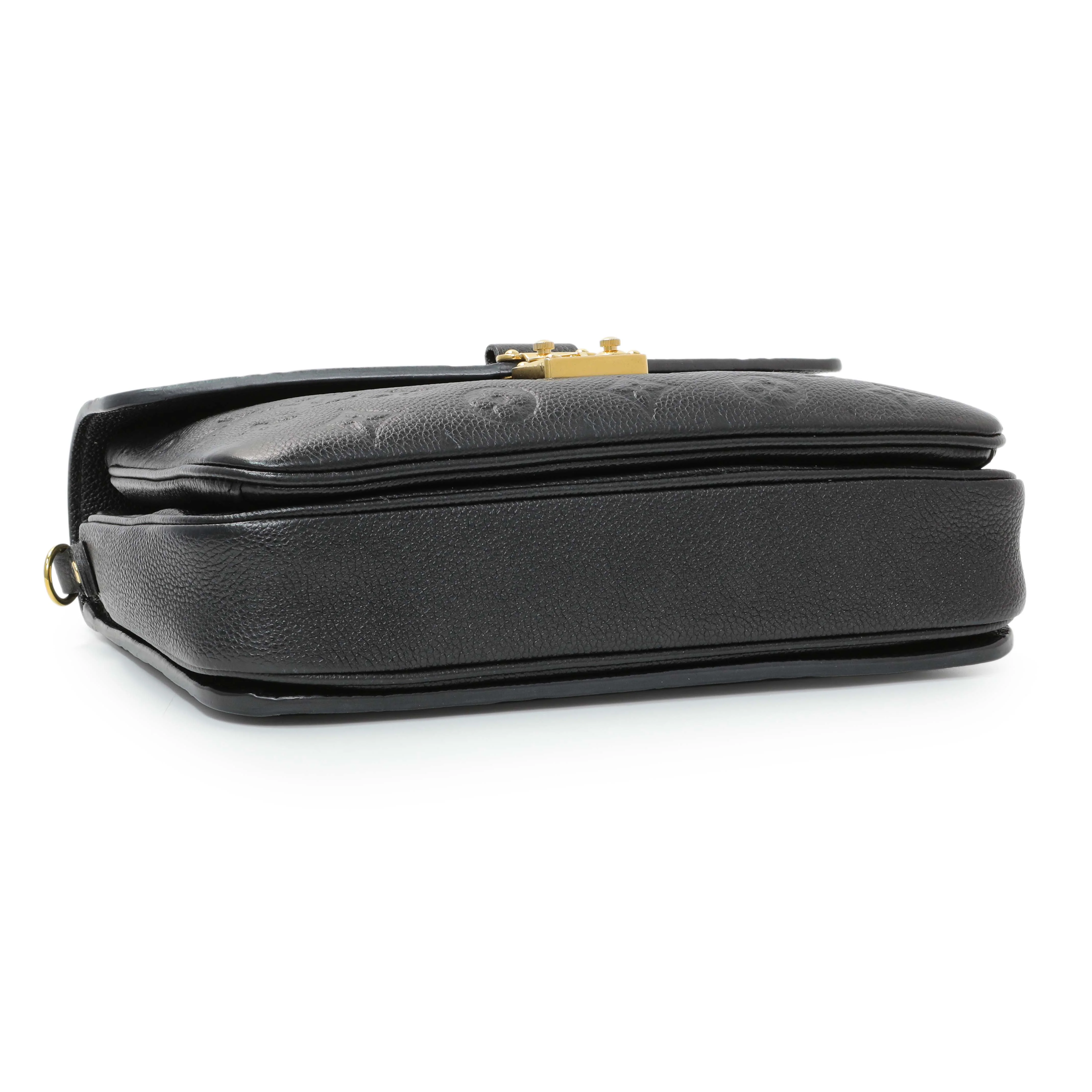 Louis Vuitton Black Empreinte Pochette Metis - Image 3