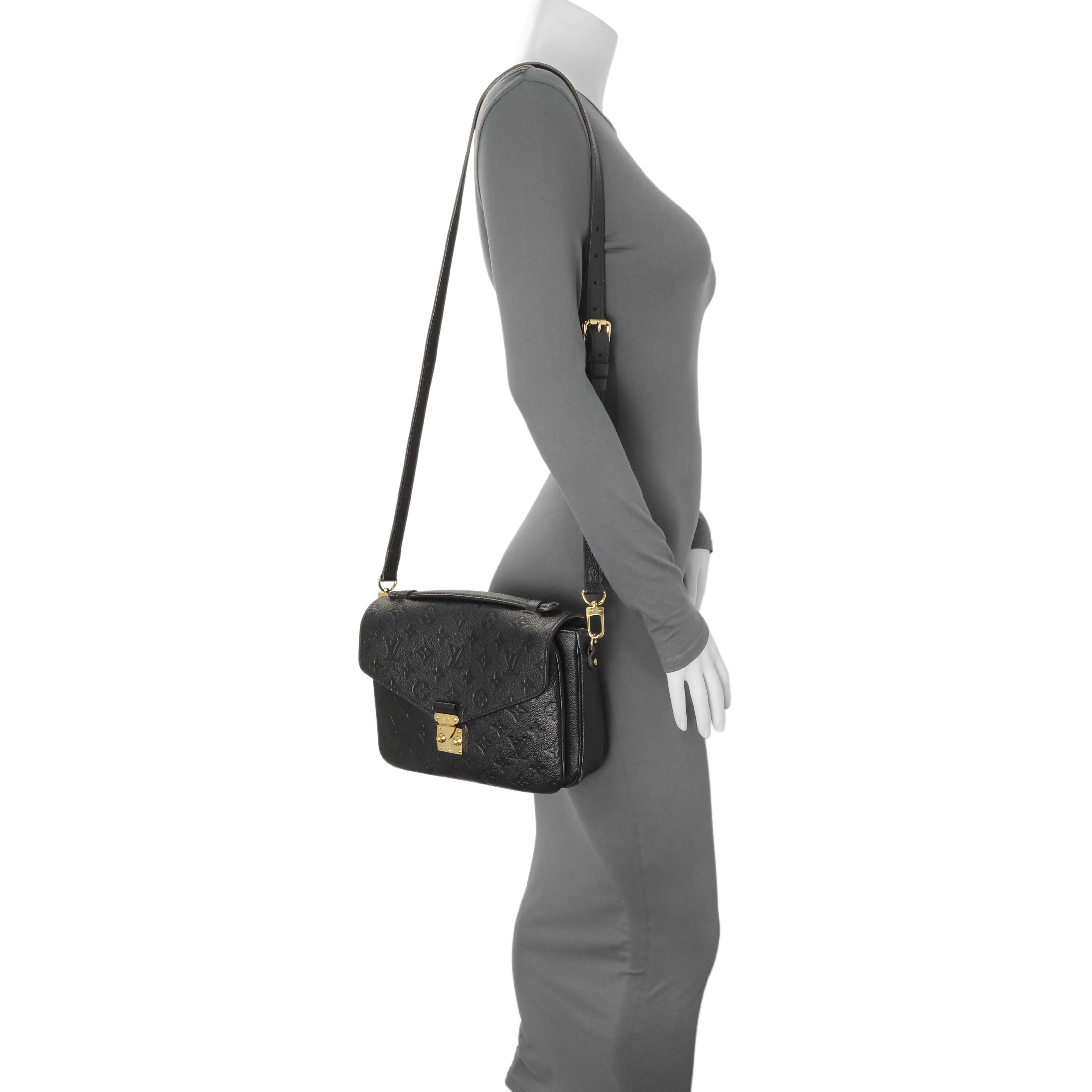 Louis Vuitton Black Empreinte Pochette Metis - Image 10