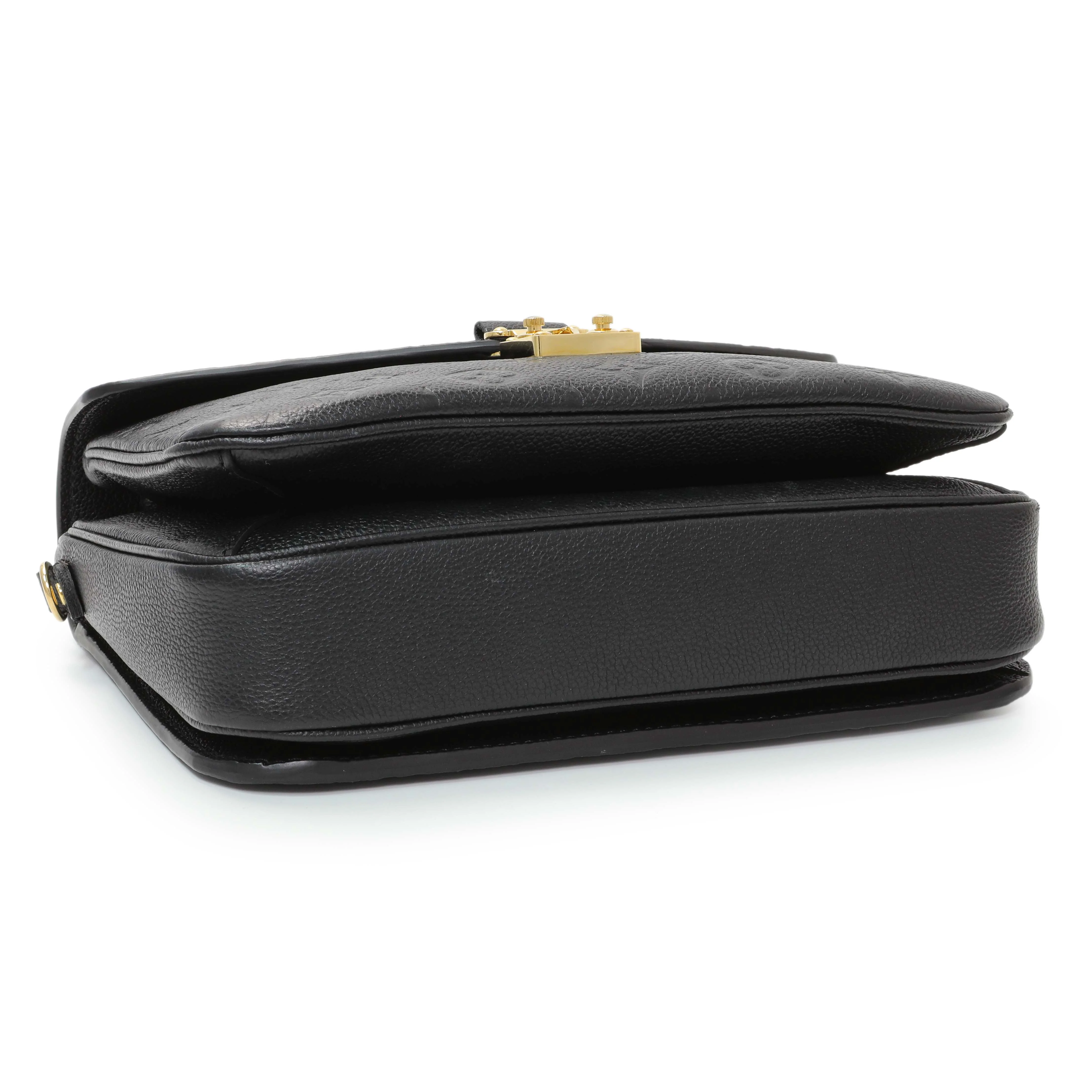 Louis Vuitton Black Empreinte Pochette Metis - Image 3