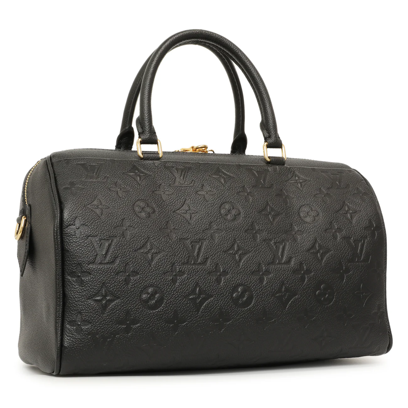Louis Vuitton Black Empreinte Speedy Bandouliere 30 NM - Image 2