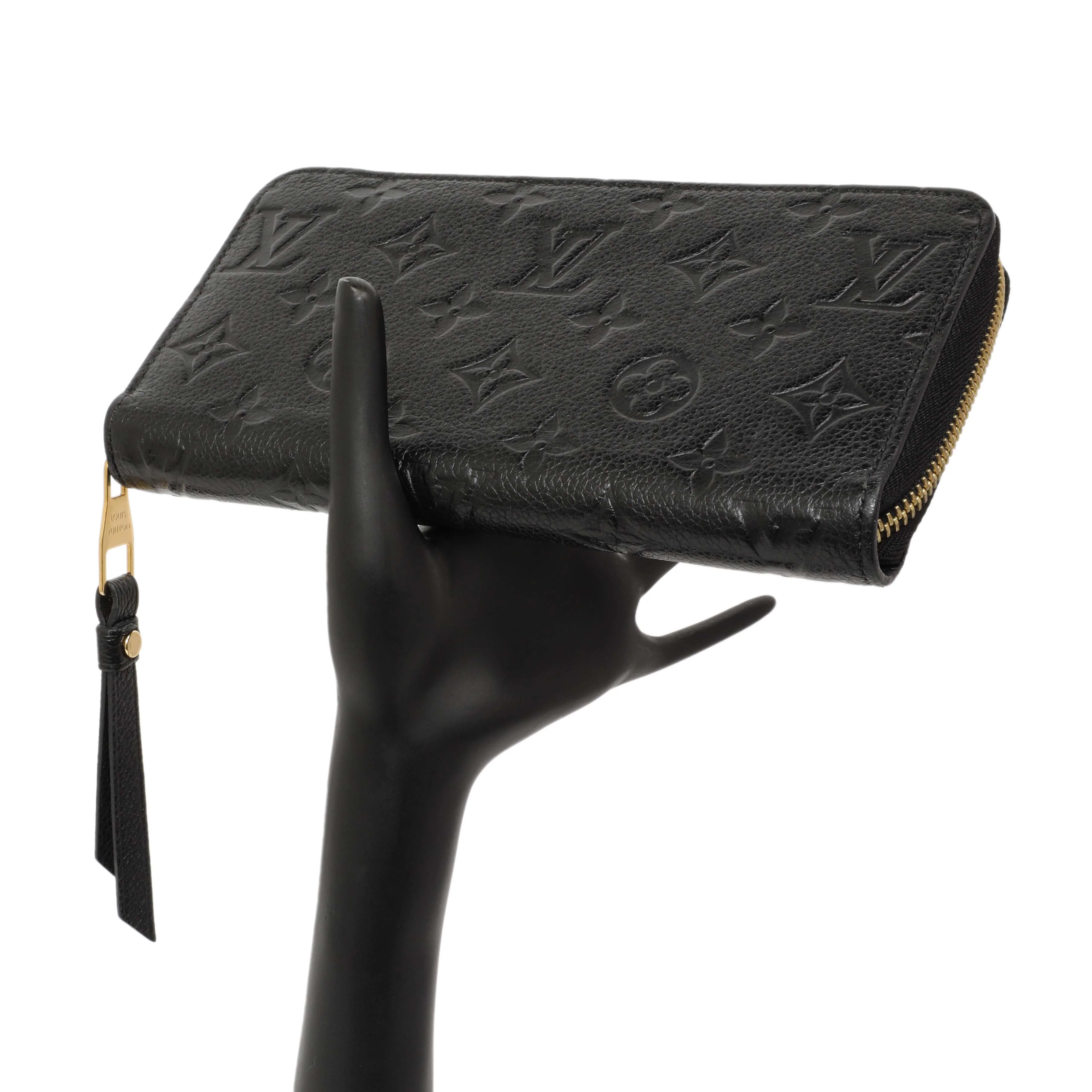 Louis Vuitton Black Empreinte Zippy Wallet - Image 15