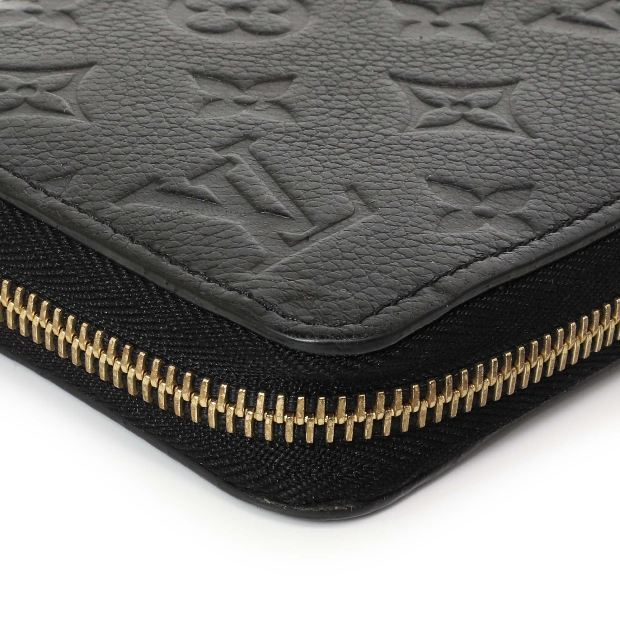 Louis Vuitton Black Empreinte Zippy Wallet - Image 8