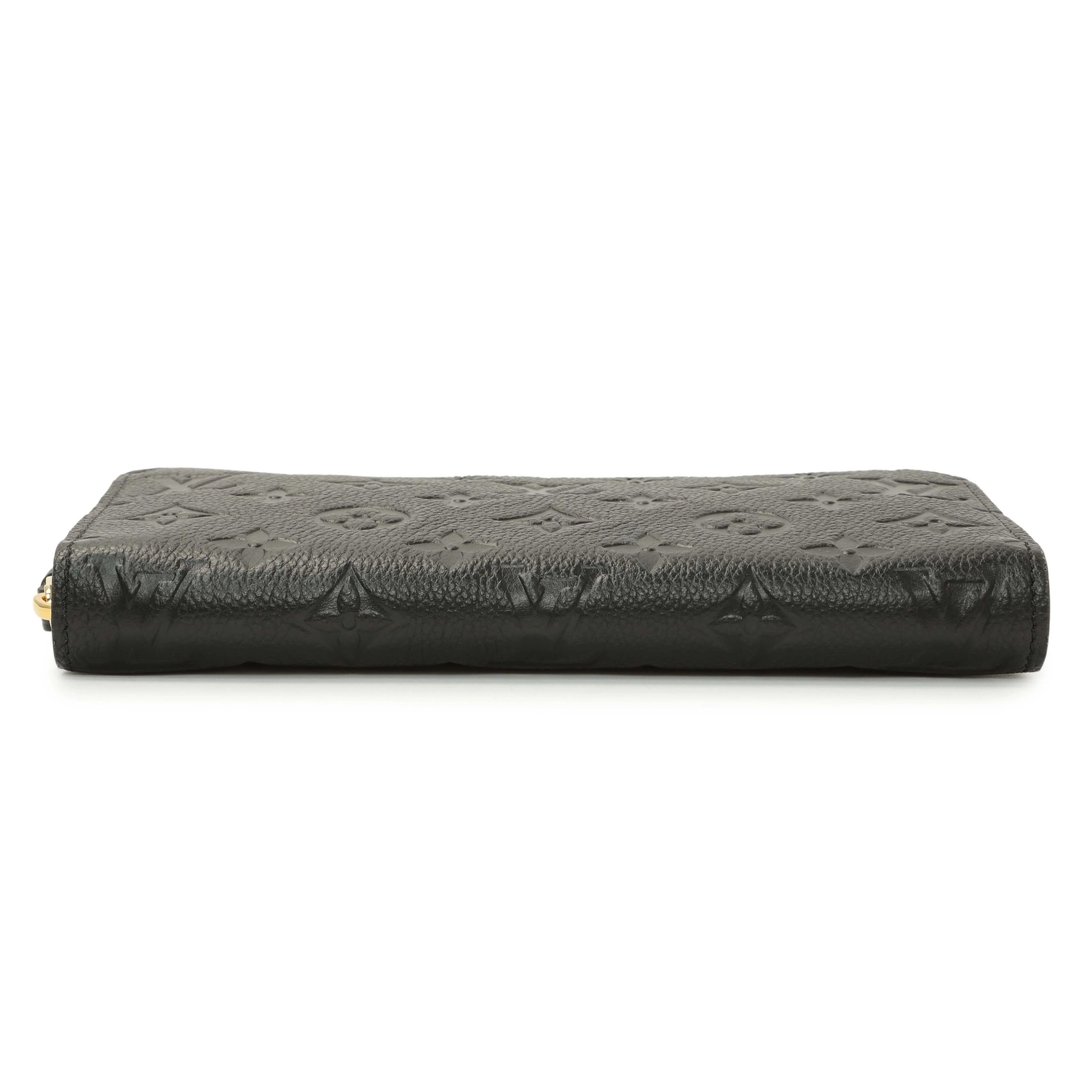 Louis Vuitton Black Empreinte Zippy Wallet - Image 3