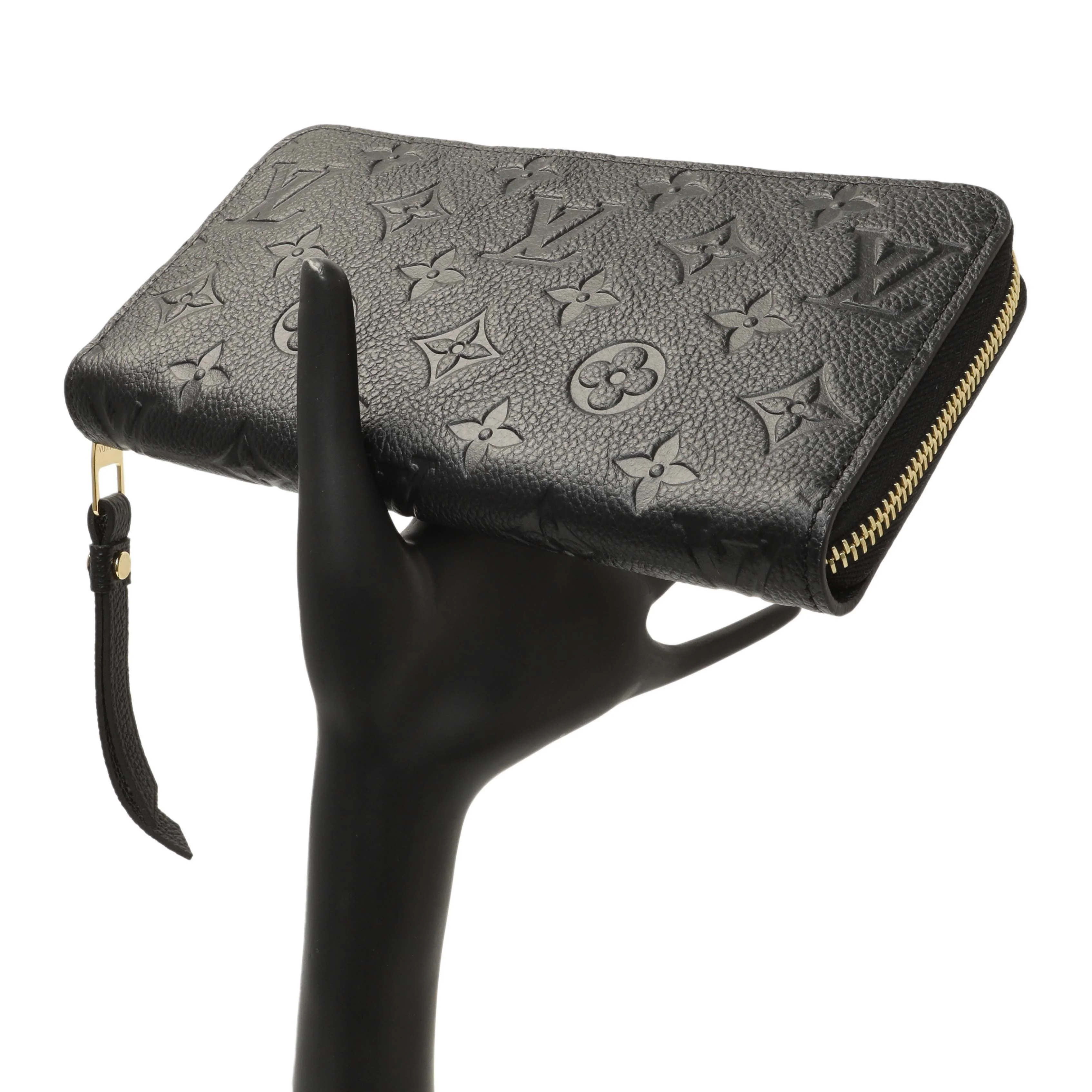 Louis Vuitton Black Empreinte Zippy Wallet - Image 8
