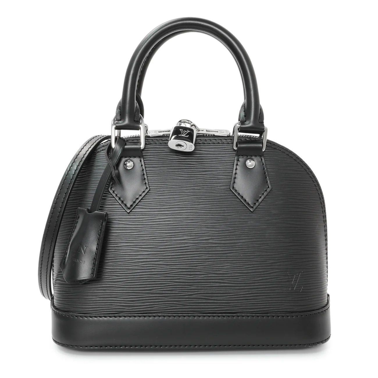 Louis Vuitton Black Epi Alma BB