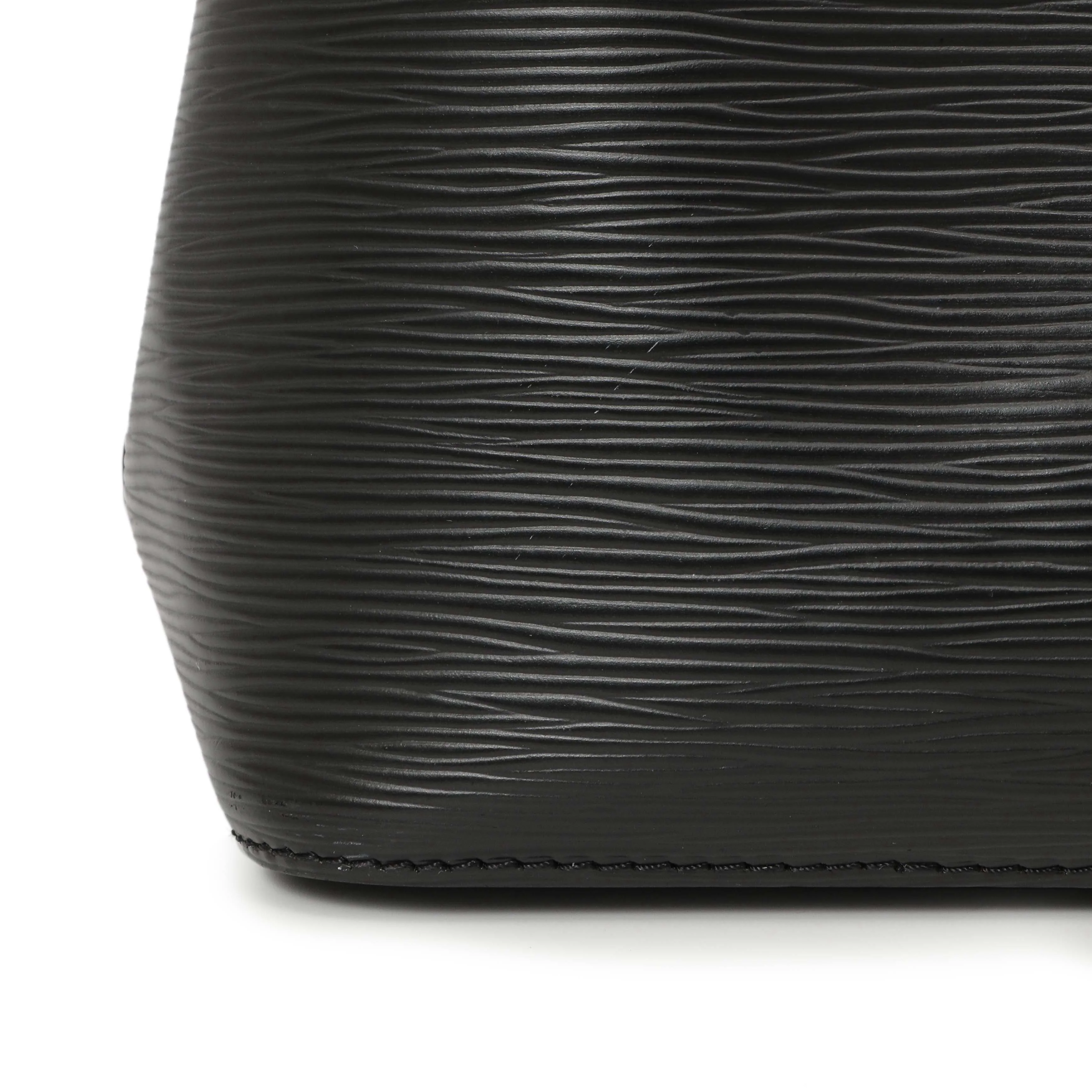 Louis Vuitton Black Epi NeoNoe - Image 11