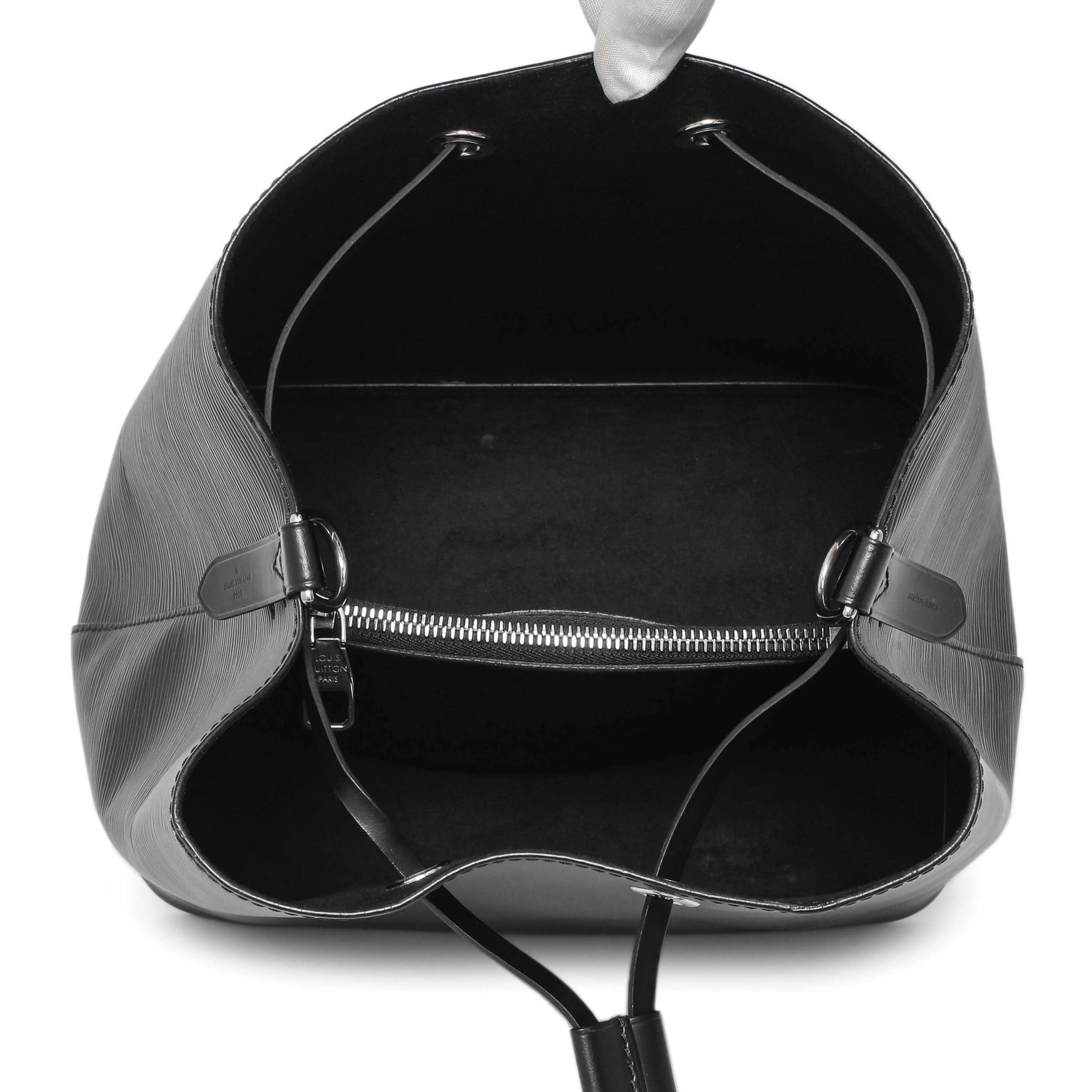 Louis Vuitton Black Epi NeoNoe - Image 8