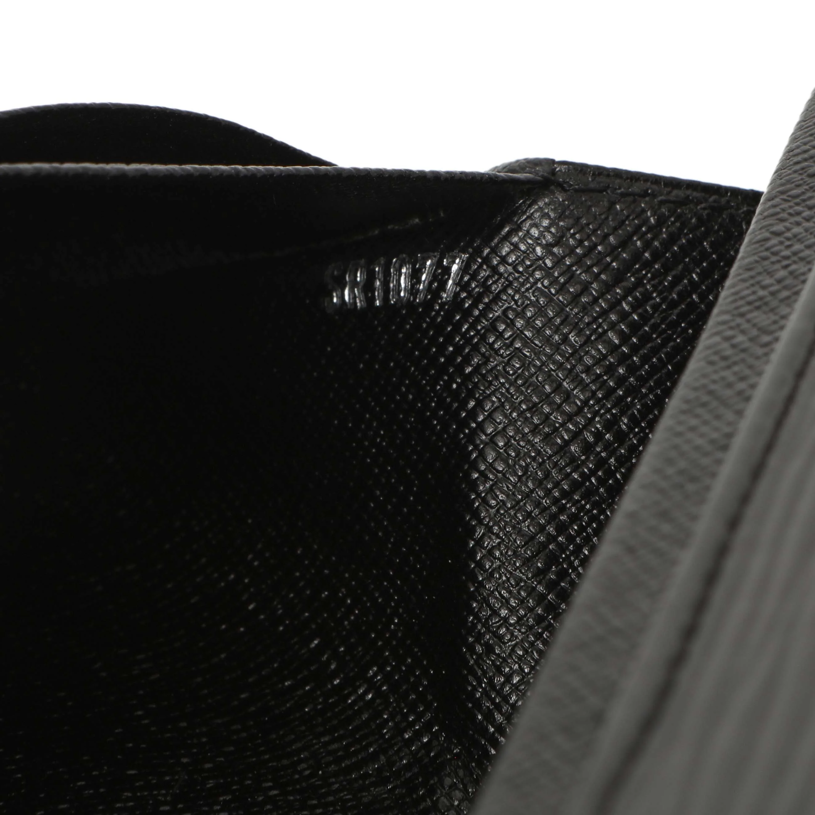 Louis Vuitton Black Epi Porte-Monnaie Billets Tresor Wallet - Image 6