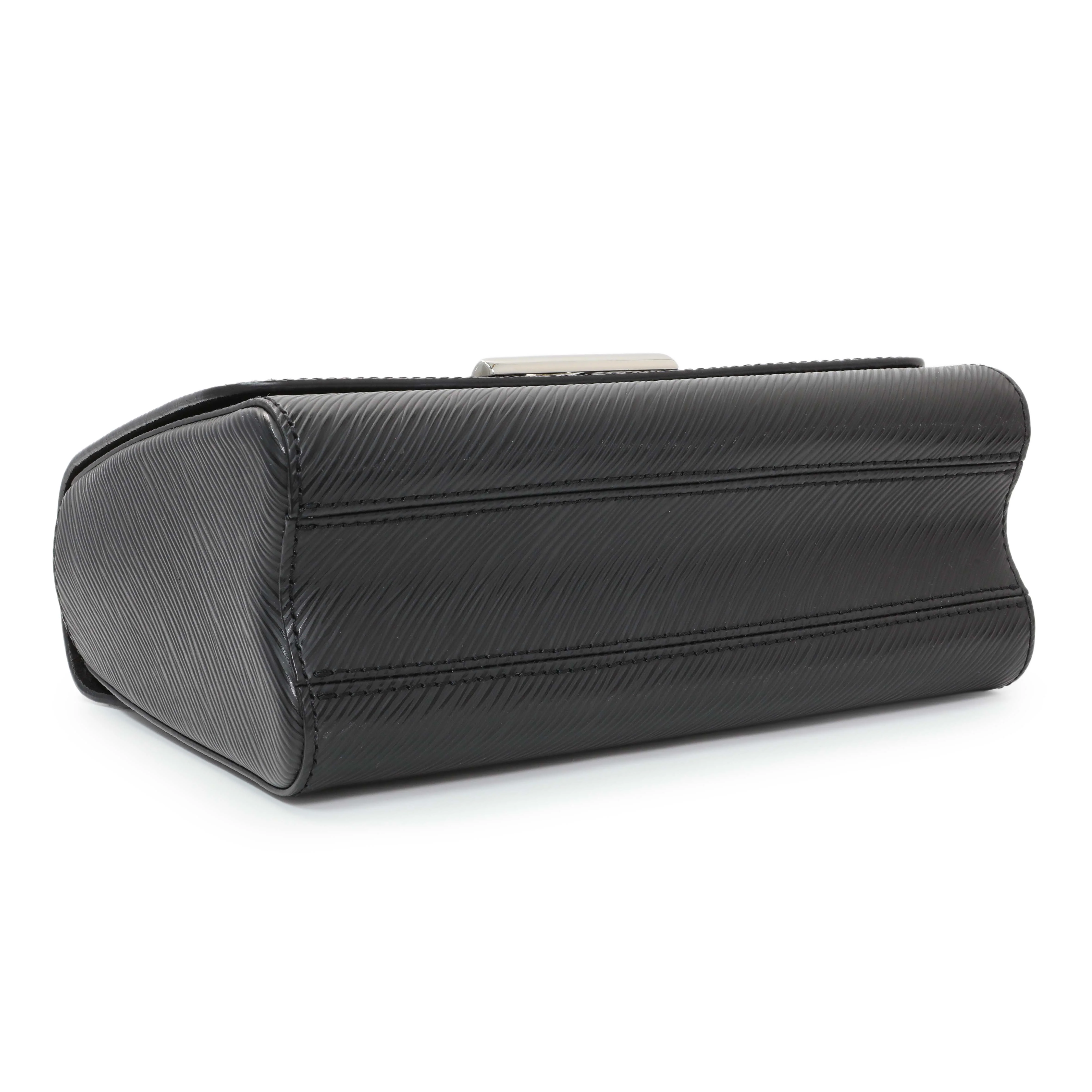 Louis Vuitton Black Epi Twist MM - Image 4