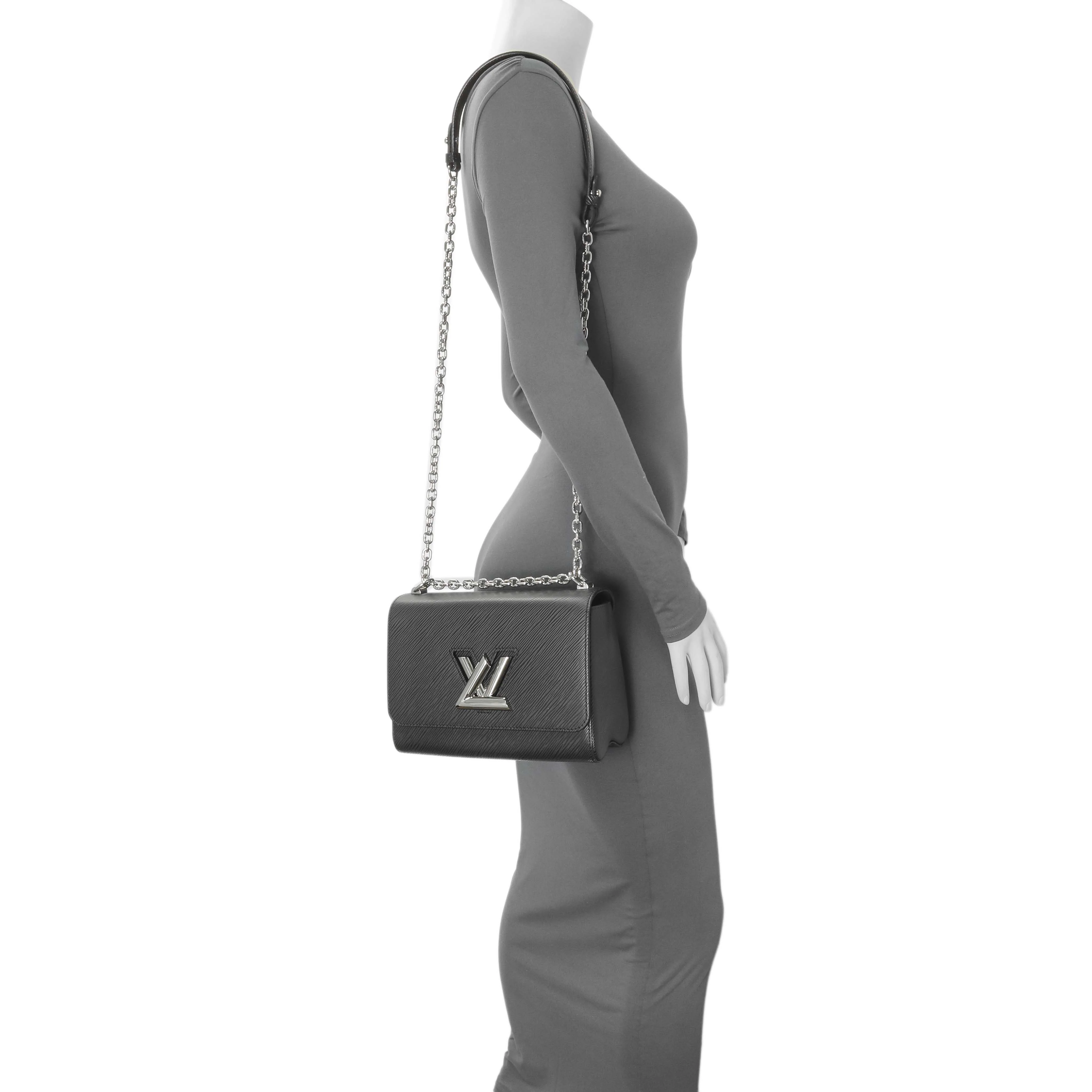 Louis Vuitton Black Epi Twist MM - Image 7