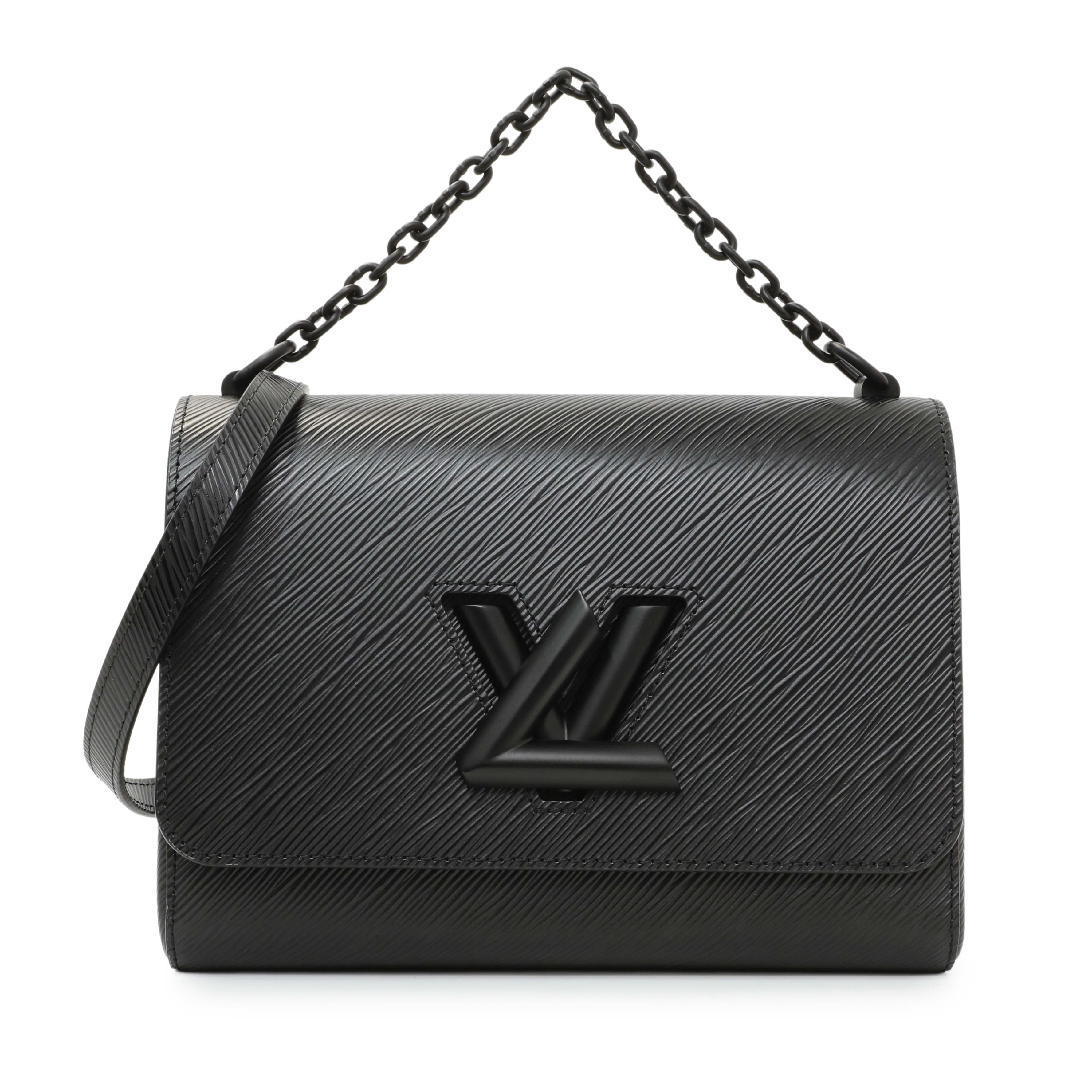 Louis Vuitton Black Epi Twist Shoulder Bag MM