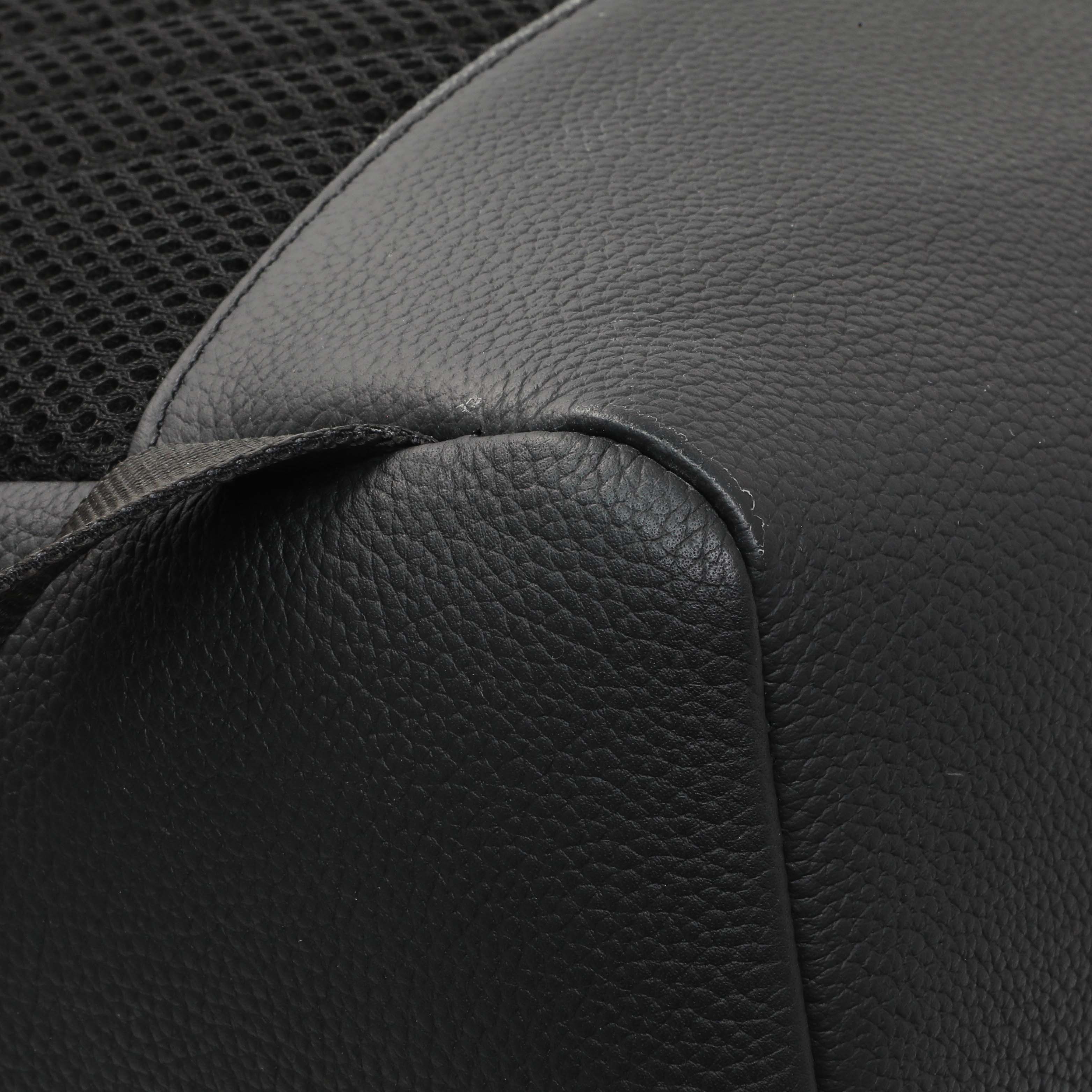 Louis Vuitton Black Grained Calfskin Aerogram Takeoff Backpack - Image 6