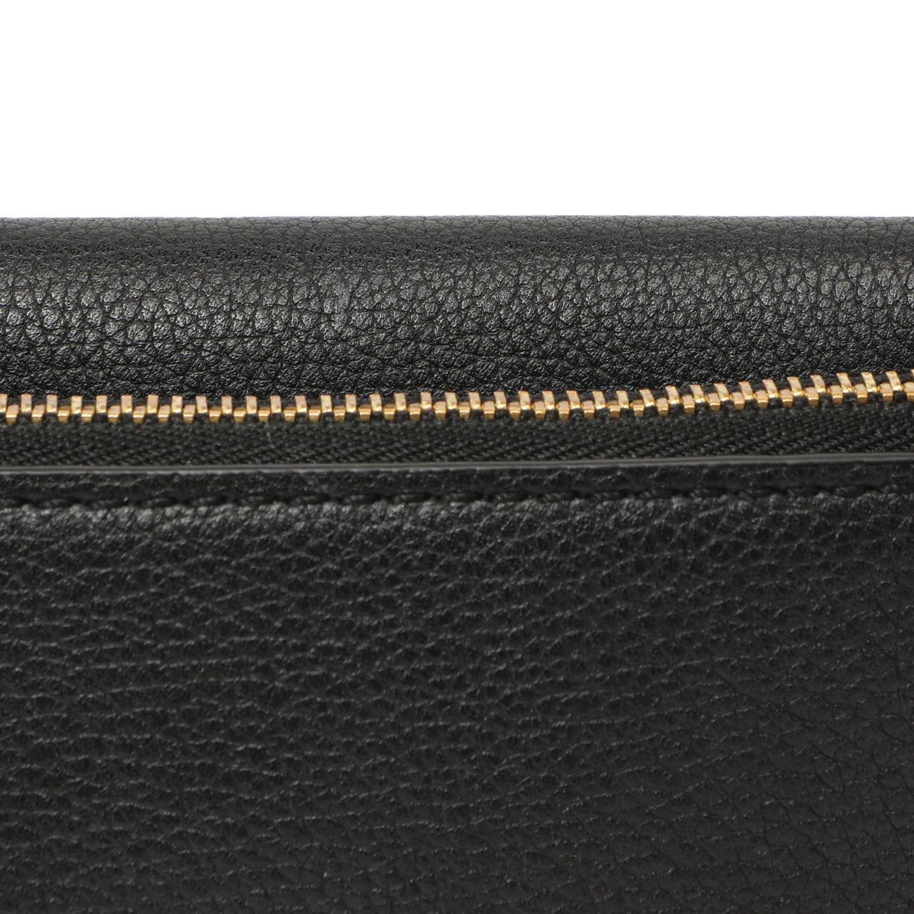 Louis Vuitton Black Grained Calfskin Lockme Chain Phone Pouch - Image 8