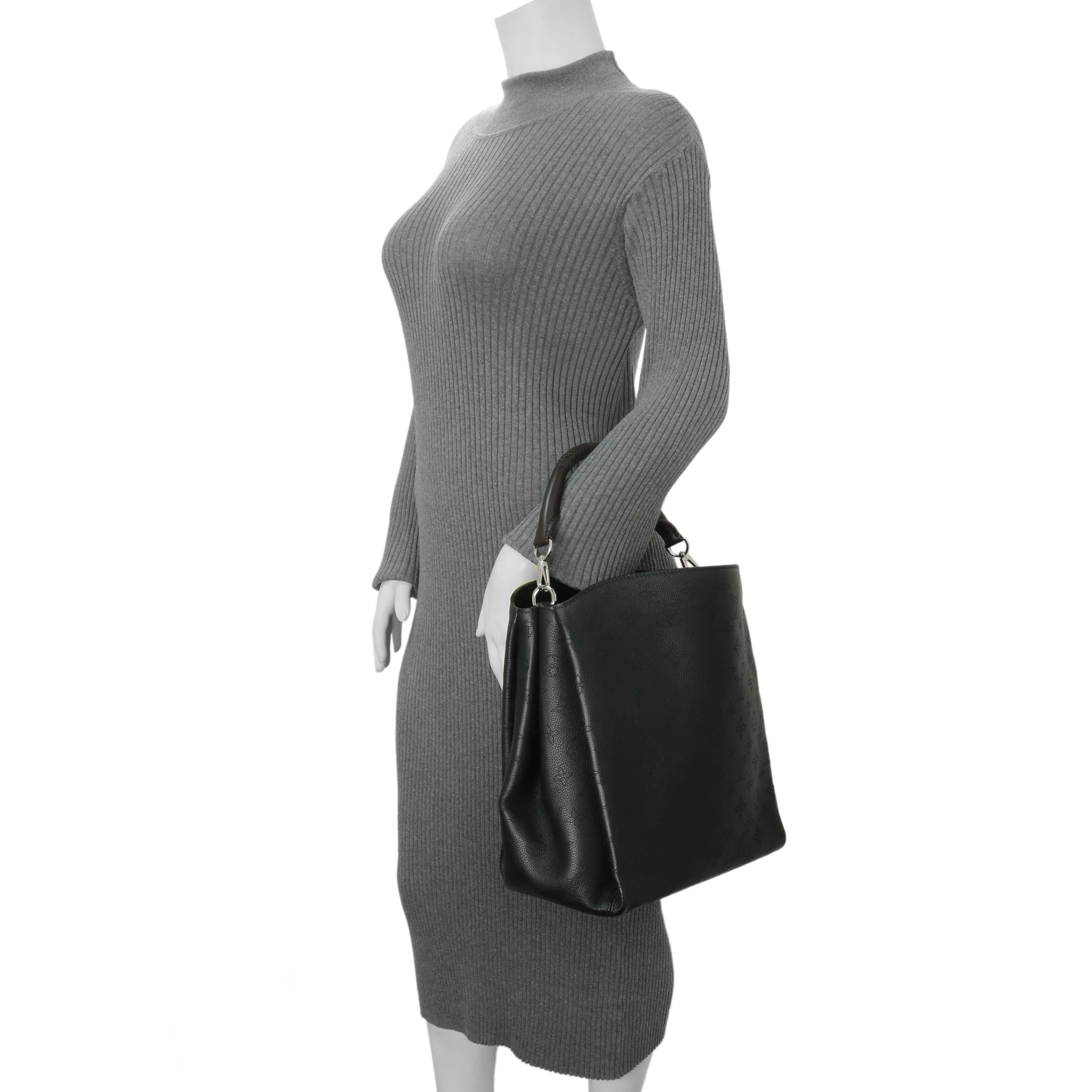 Louis Vuitton Black Mahina Babylone PM - Image 7