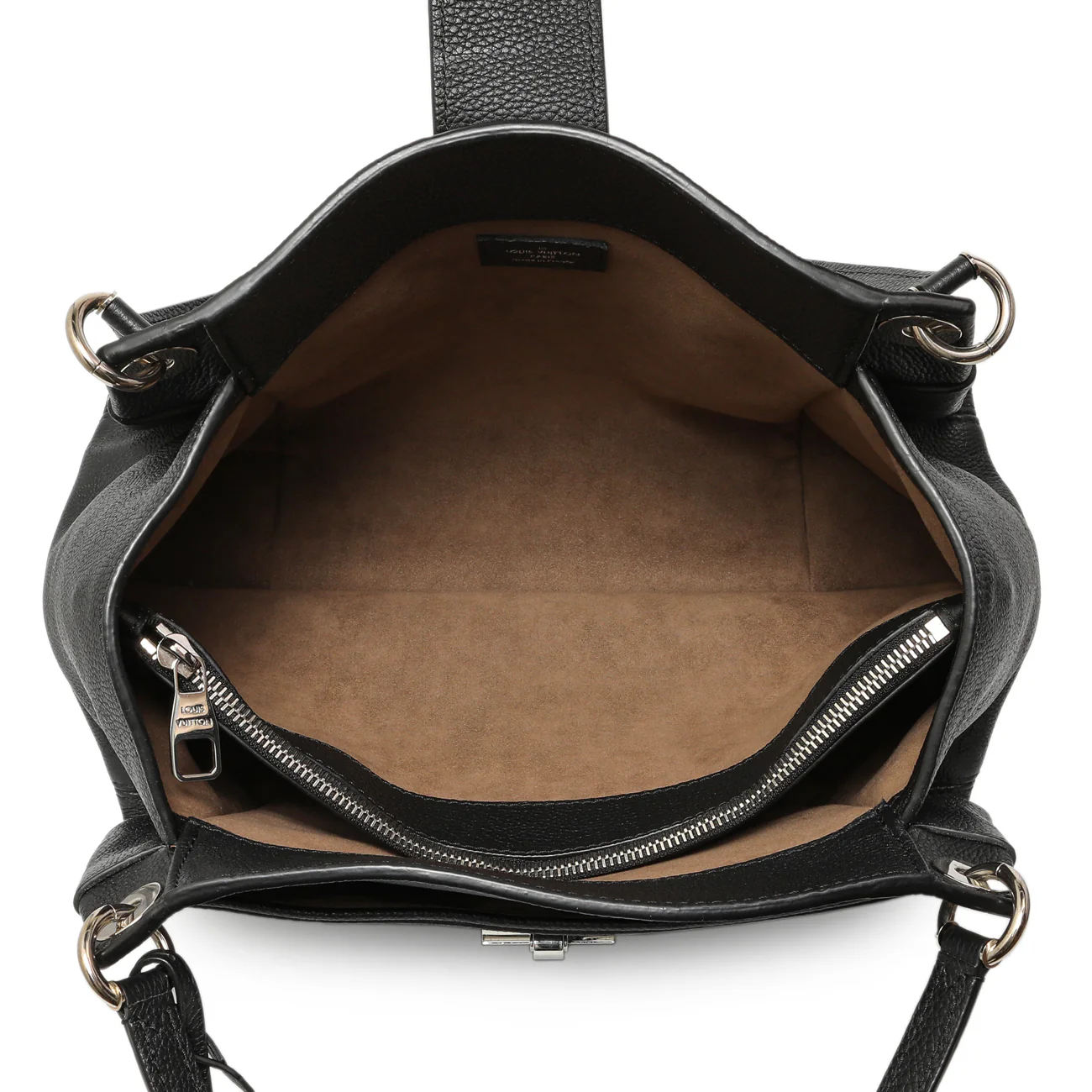 Louis Vuitton Black Mahina Calfskin Sevres - Image 4