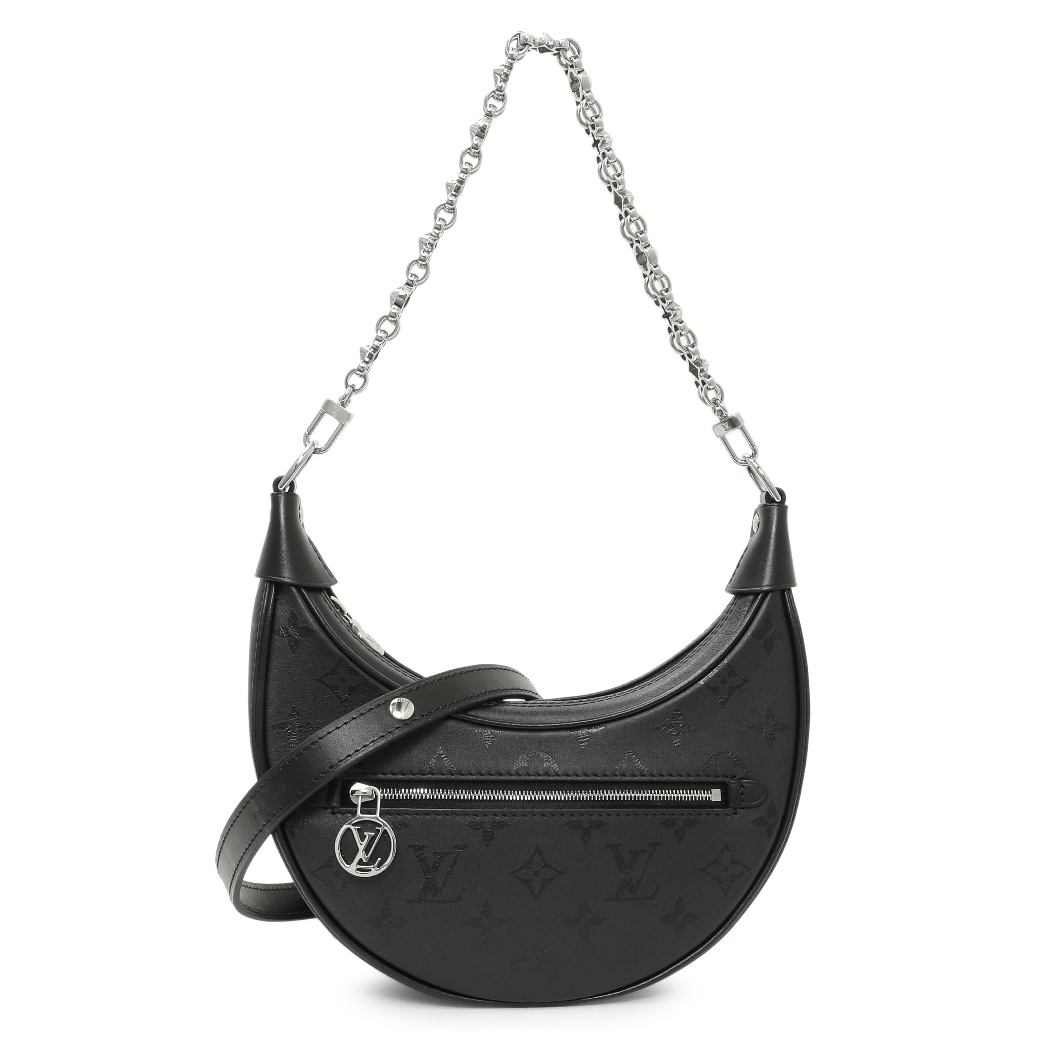 Louis Vuitton Black Monogram Calfskin Loop H27