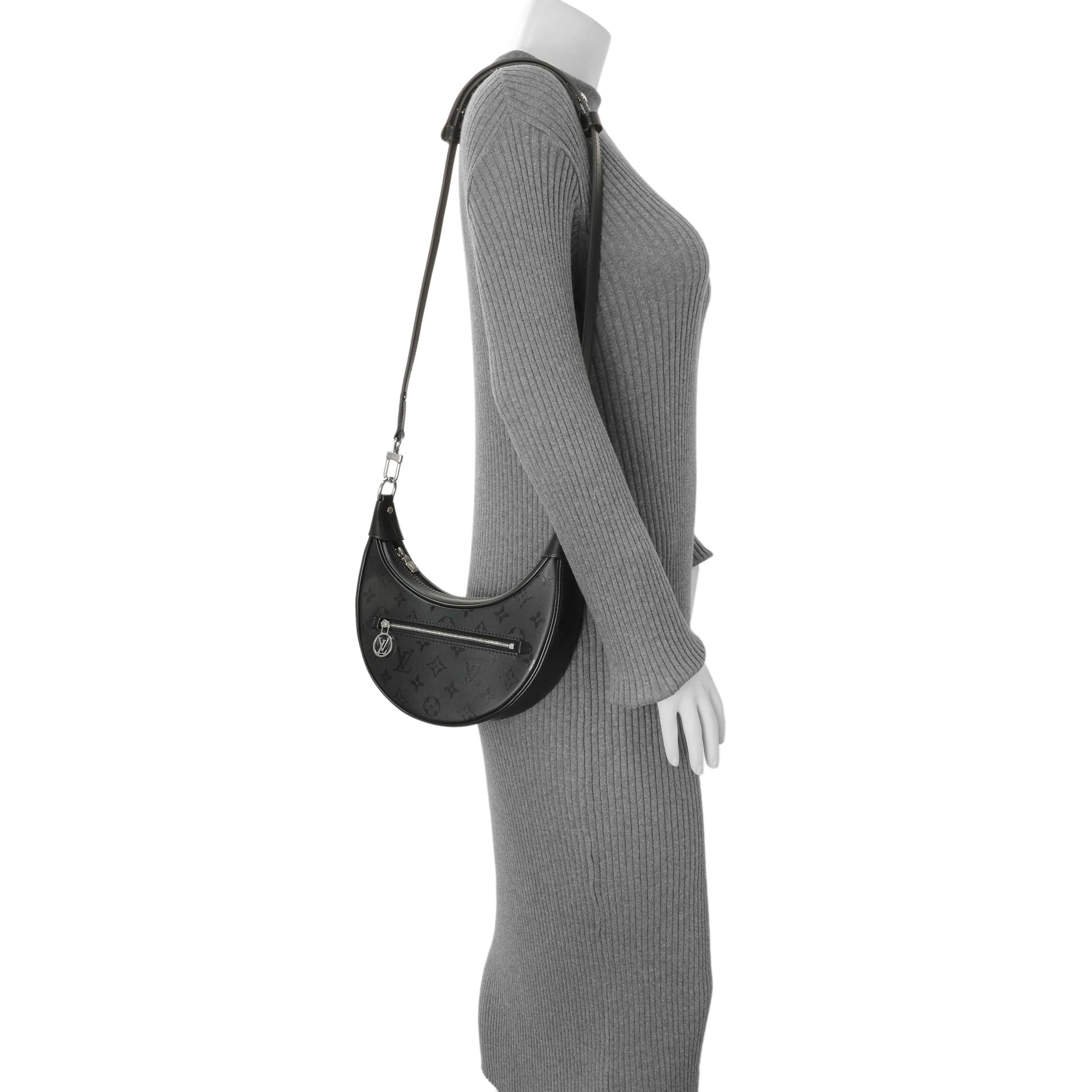 Louis Vuitton Black Monogram Calfskin Loop H27 - Image 6