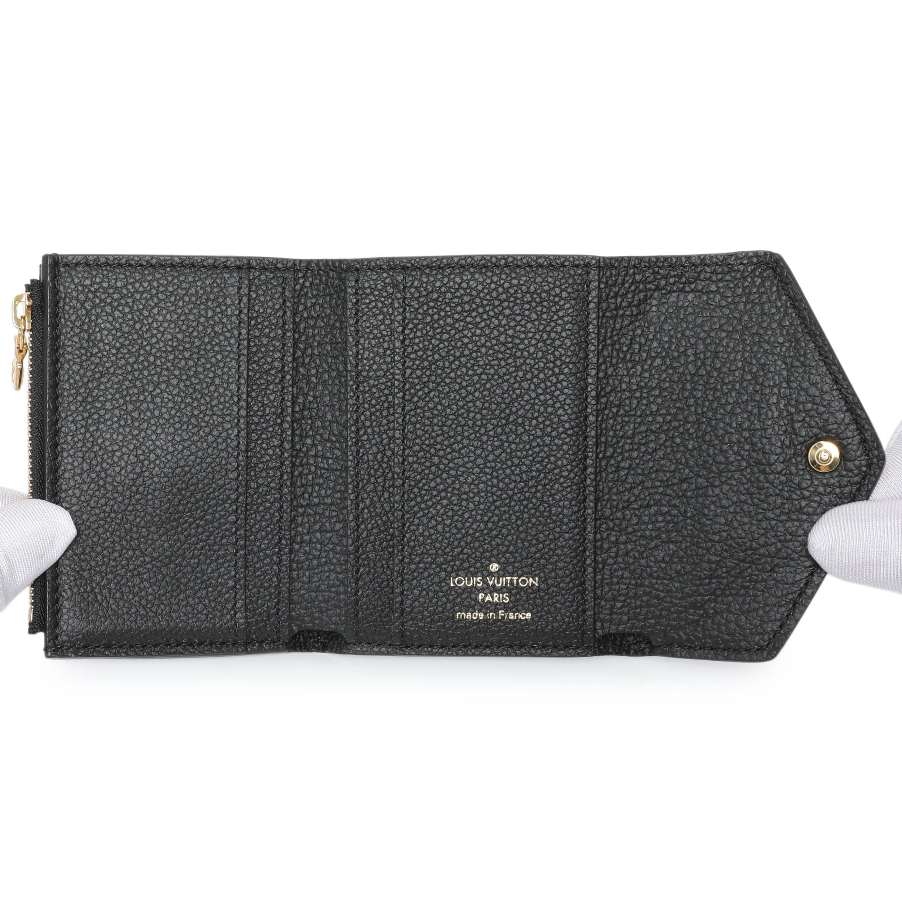 Louis Vuitton Black Monogram Empreinte Leather Victorine Wallet - Image 8