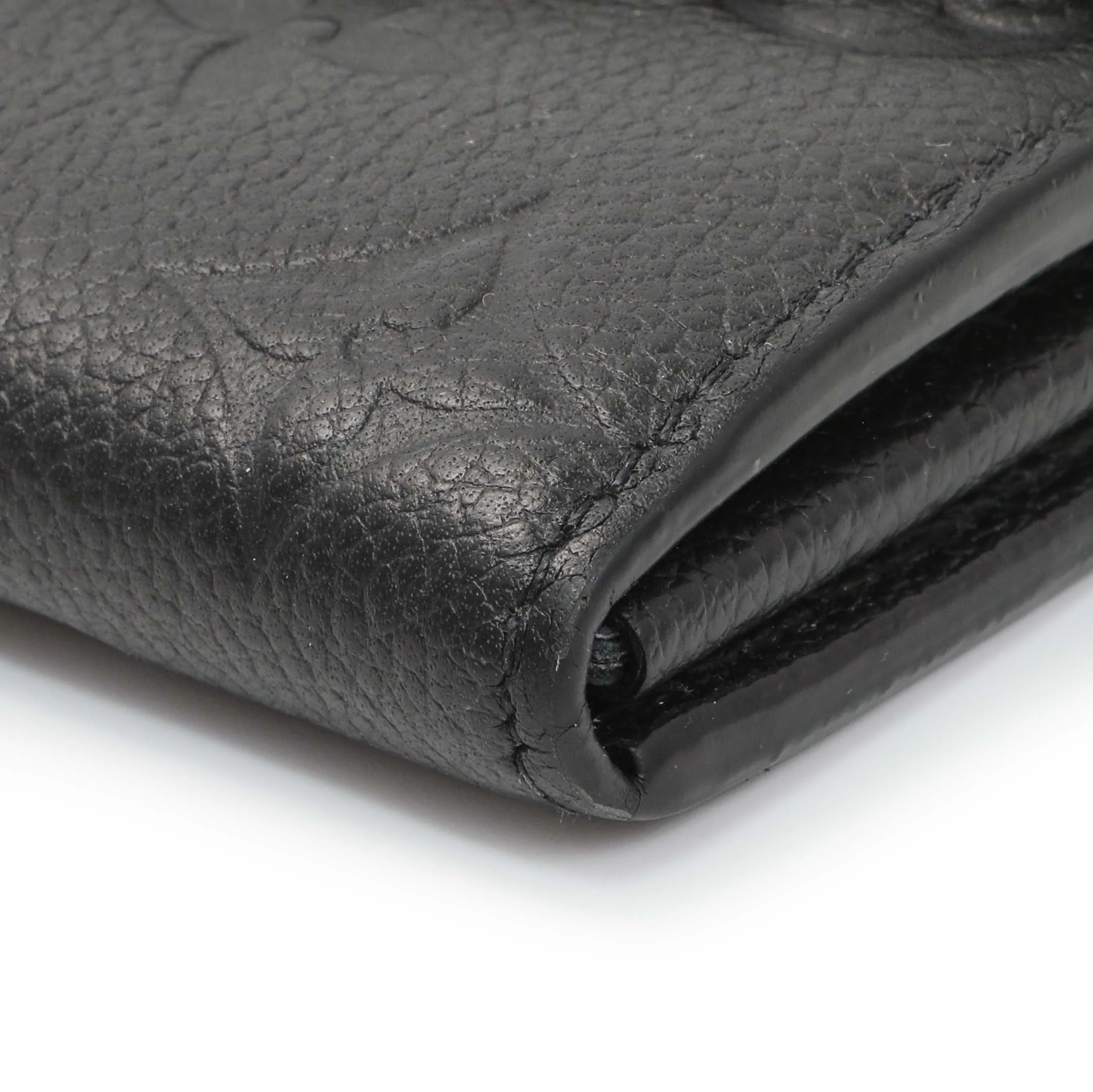 Louis Vuitton Black Monogram Empreinte Sarah Wallet - Image 5